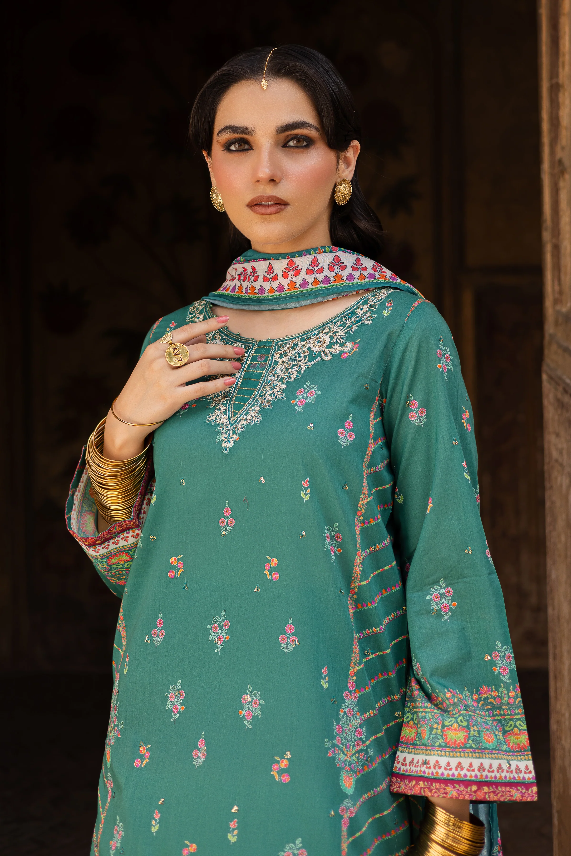 Arya 3Pc- Printed Lawn Dress - Image 3
