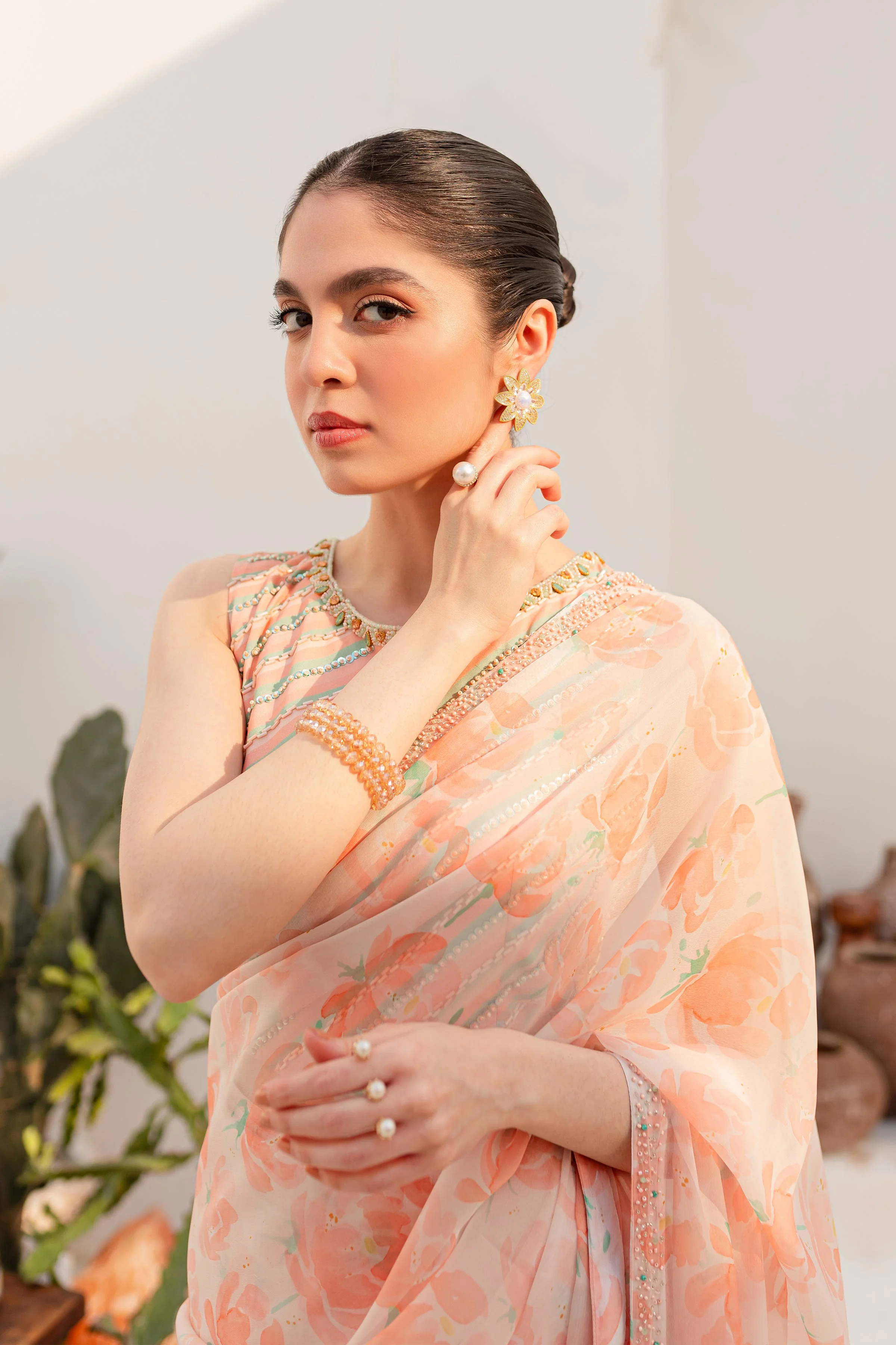 Aspin 4Pc - Luxe PRET Saree - Image 6