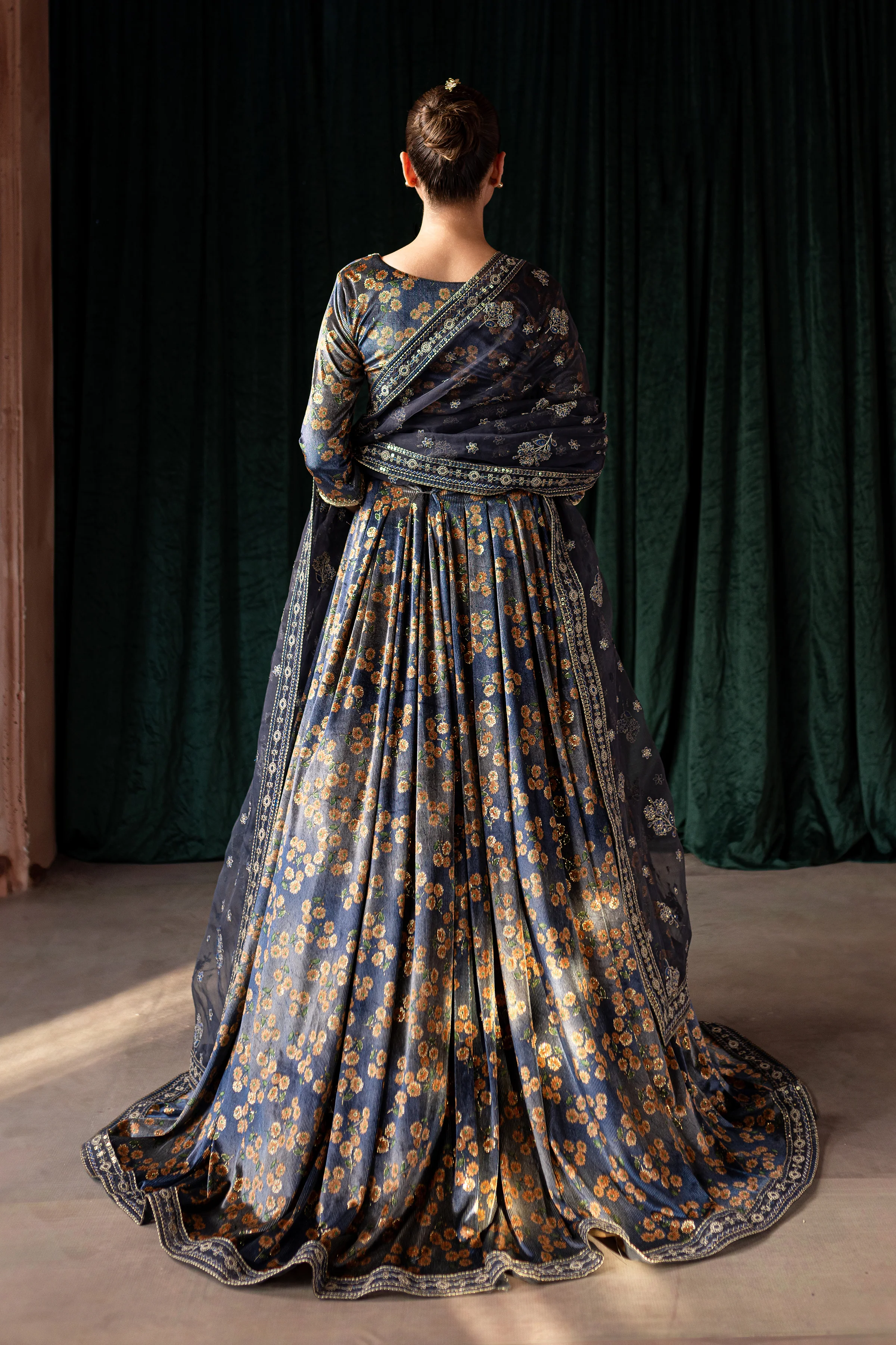 Blue Cicely  3Pc - Formal Dress - Image 7