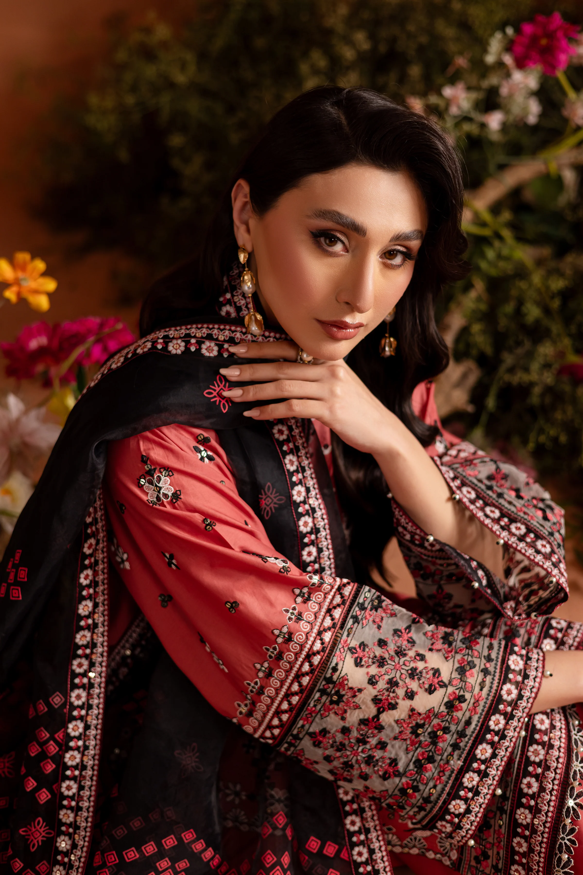 BrickLane 3Pc - Embroidered Lawn Dress - Image 6