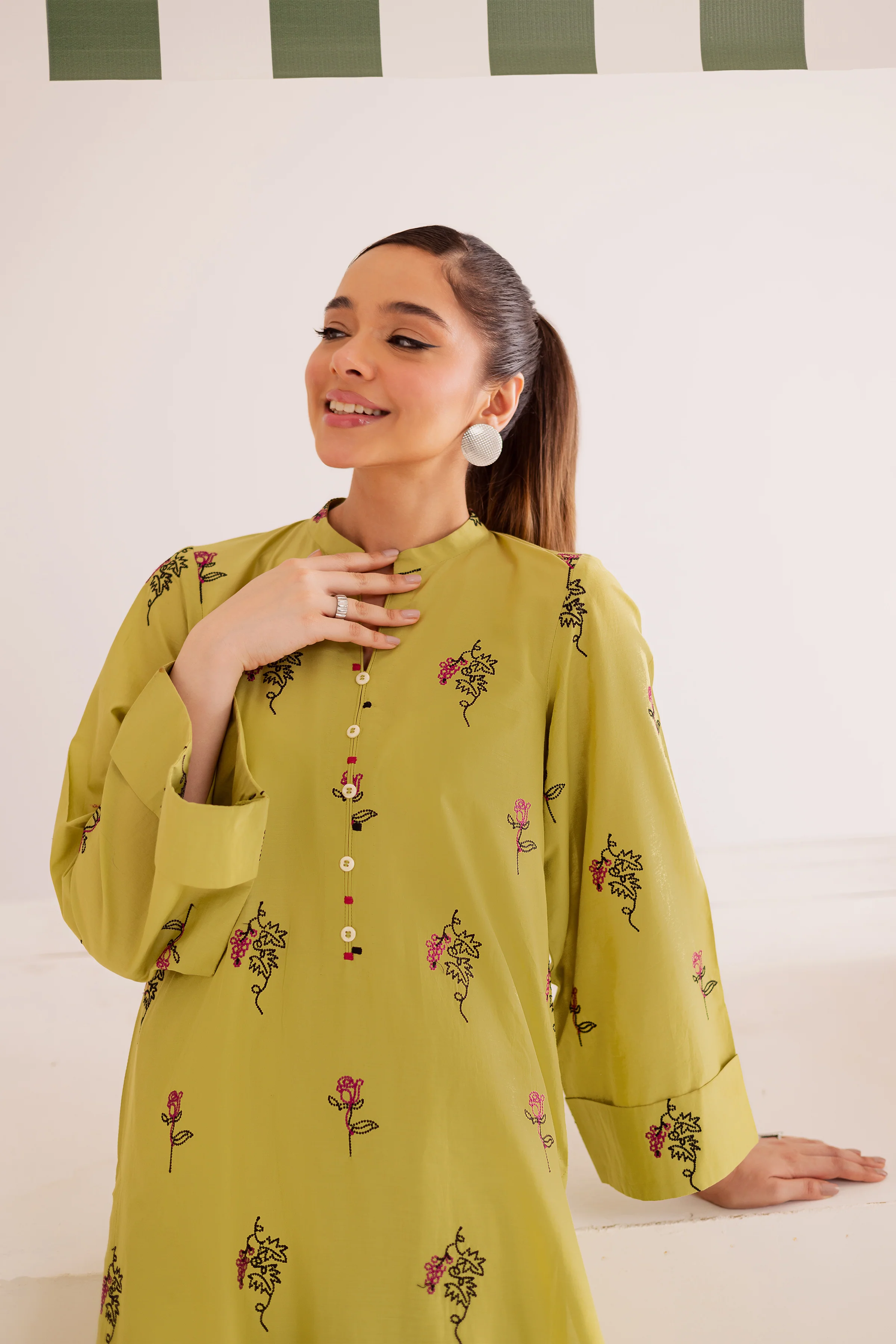 Chloris 2Pc - Embroidered Casual Pret - Image 3