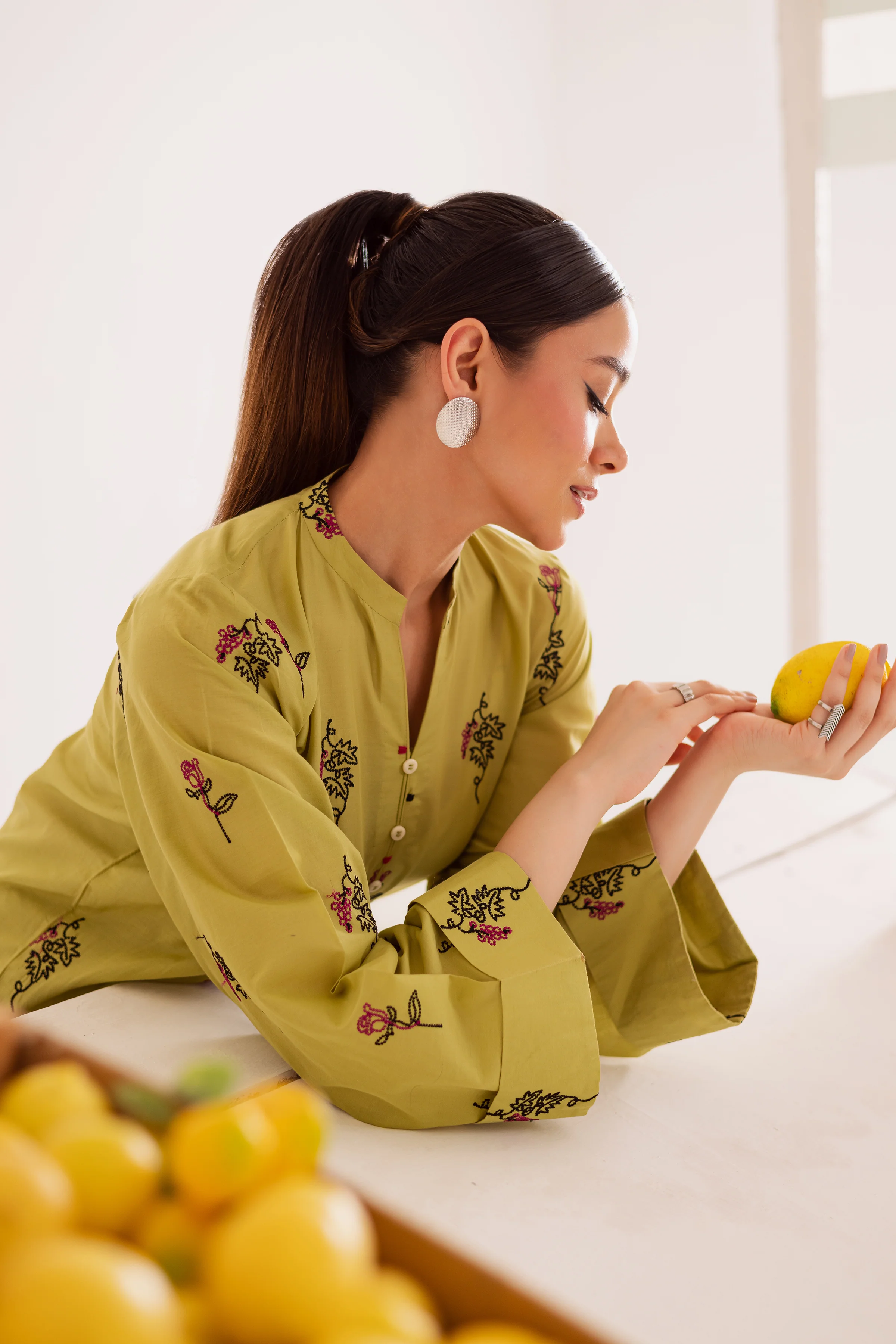 Chloris 2Pc - Embroidered Casual Pret - Image 6