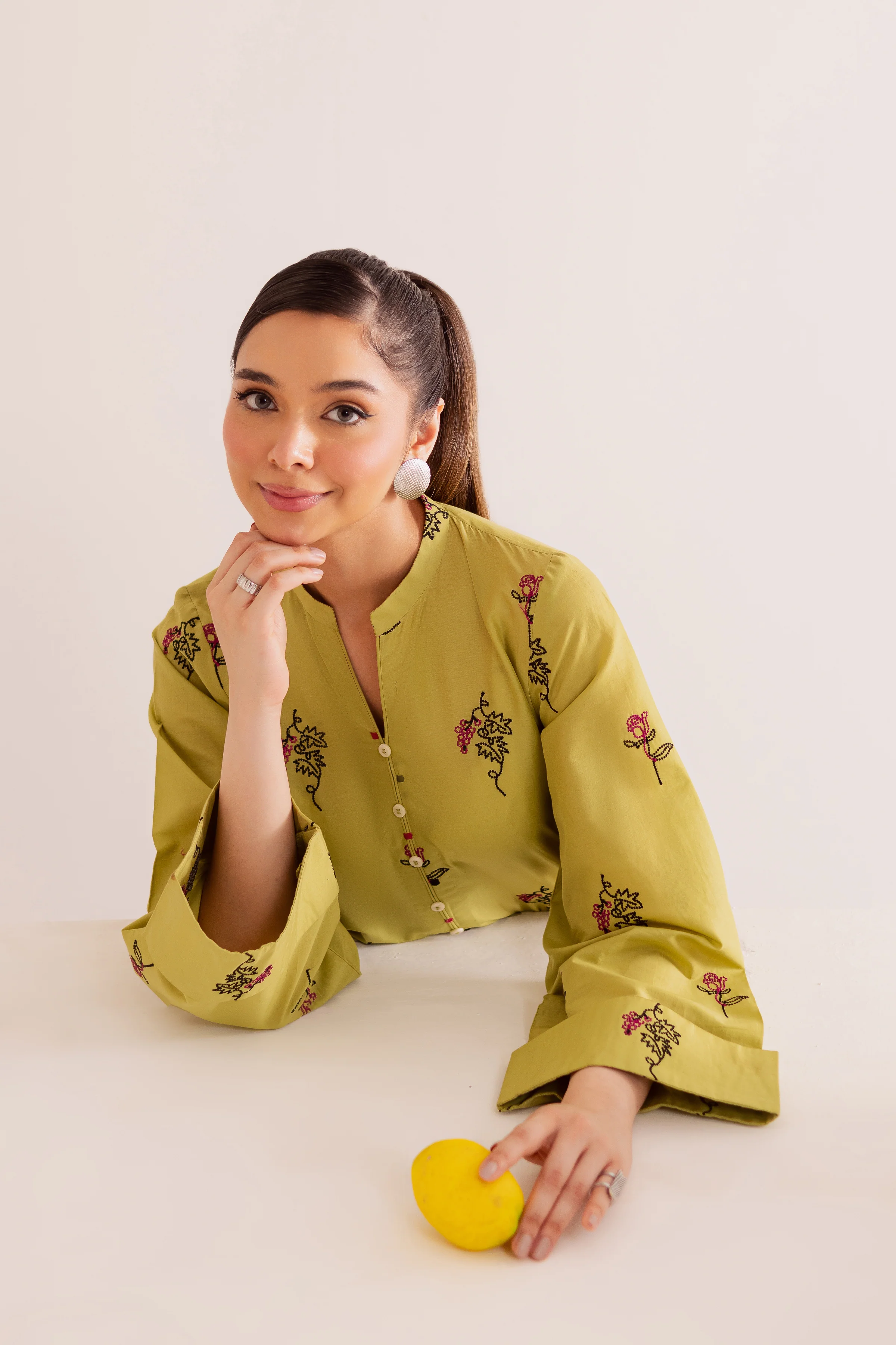 Chloris 2Pc - Embroidered Casual Pret - Image 7