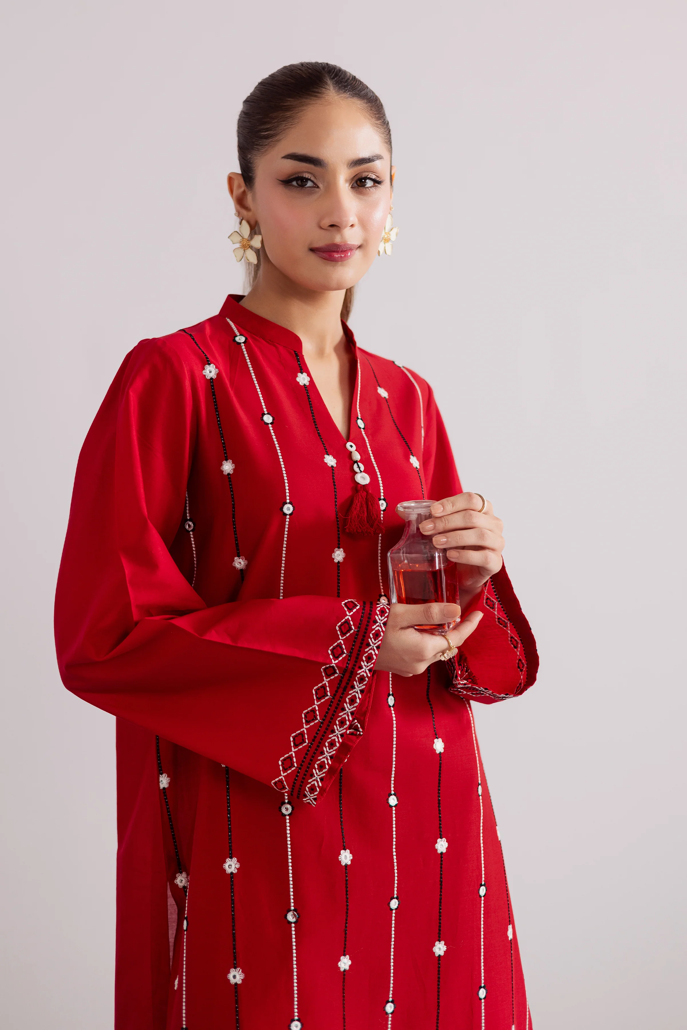 Claret 2Pc - Embroidered Casual Pret - Image 5