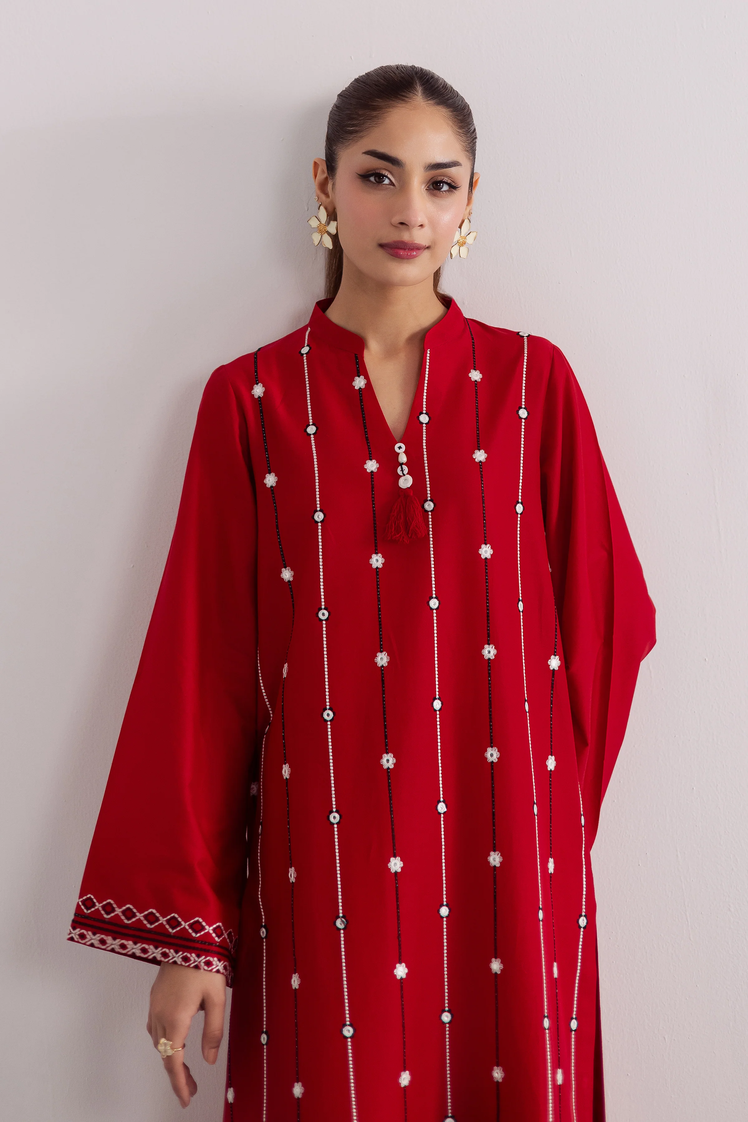 Claret 2Pc - Embroidered Casual Pret - Image 6