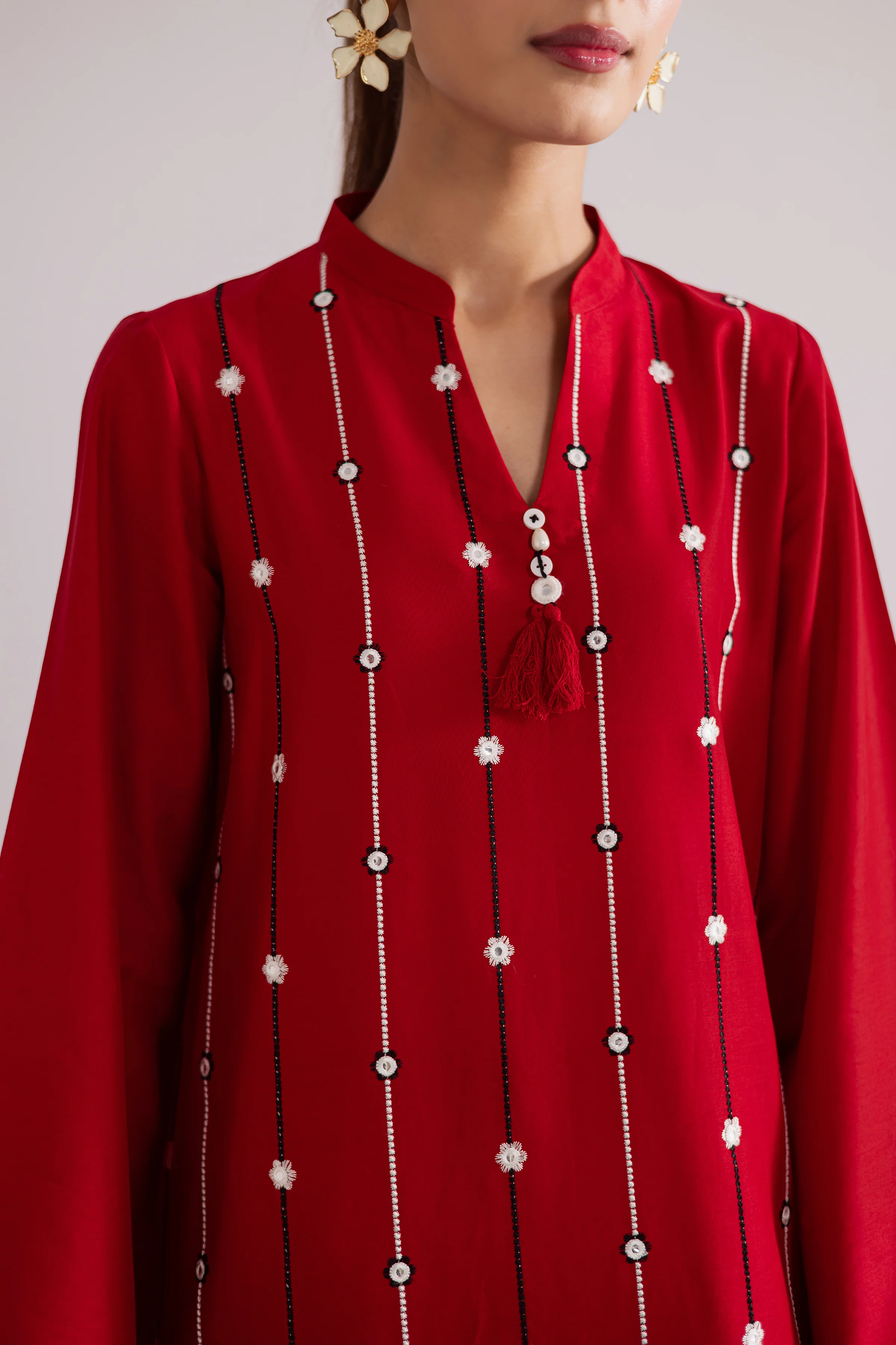 Claret 2Pc - Embroidered Casual Pret - Image 7