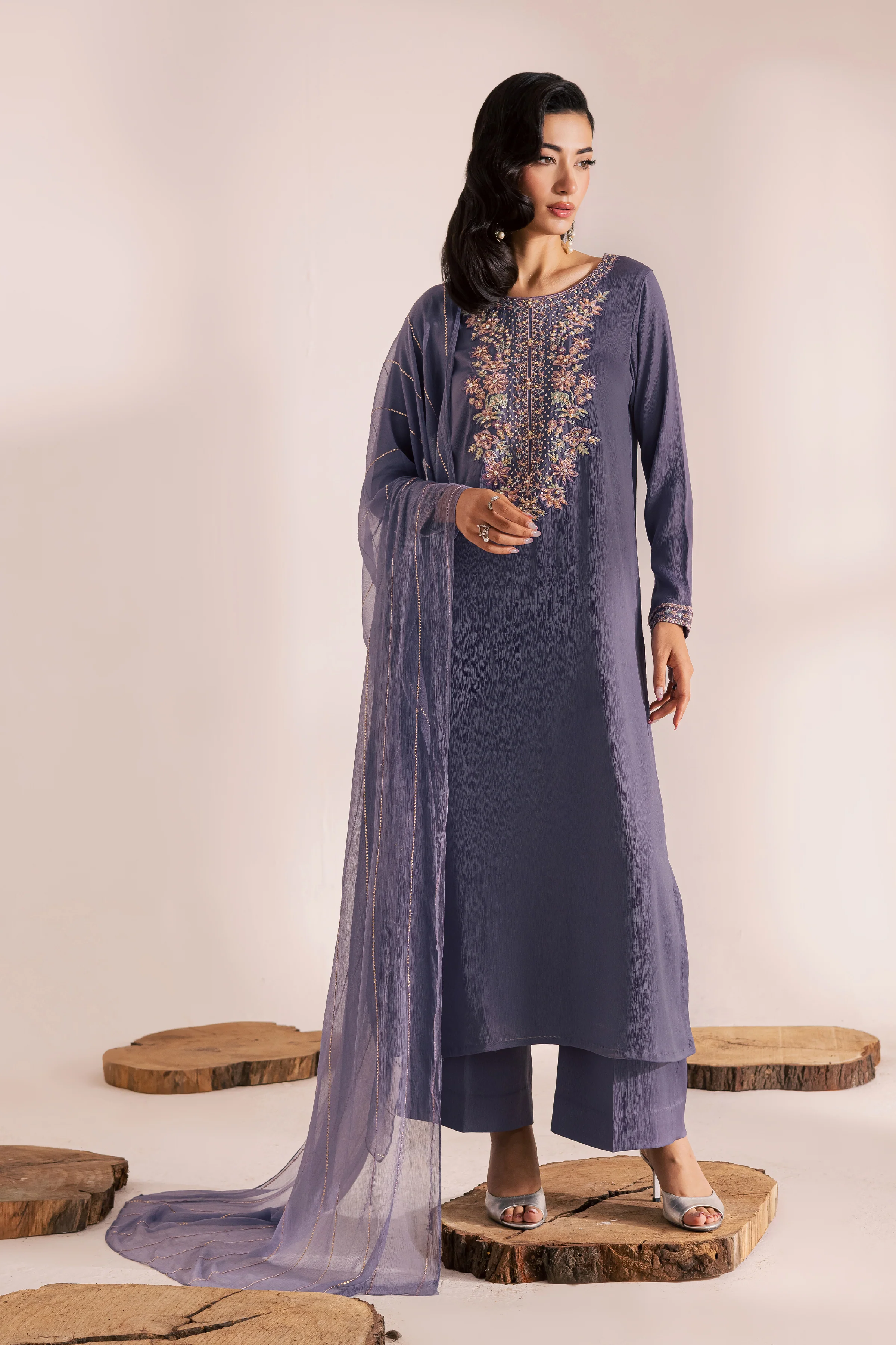 Crocus 3Pc - Festive Luxe Pret - Image 5