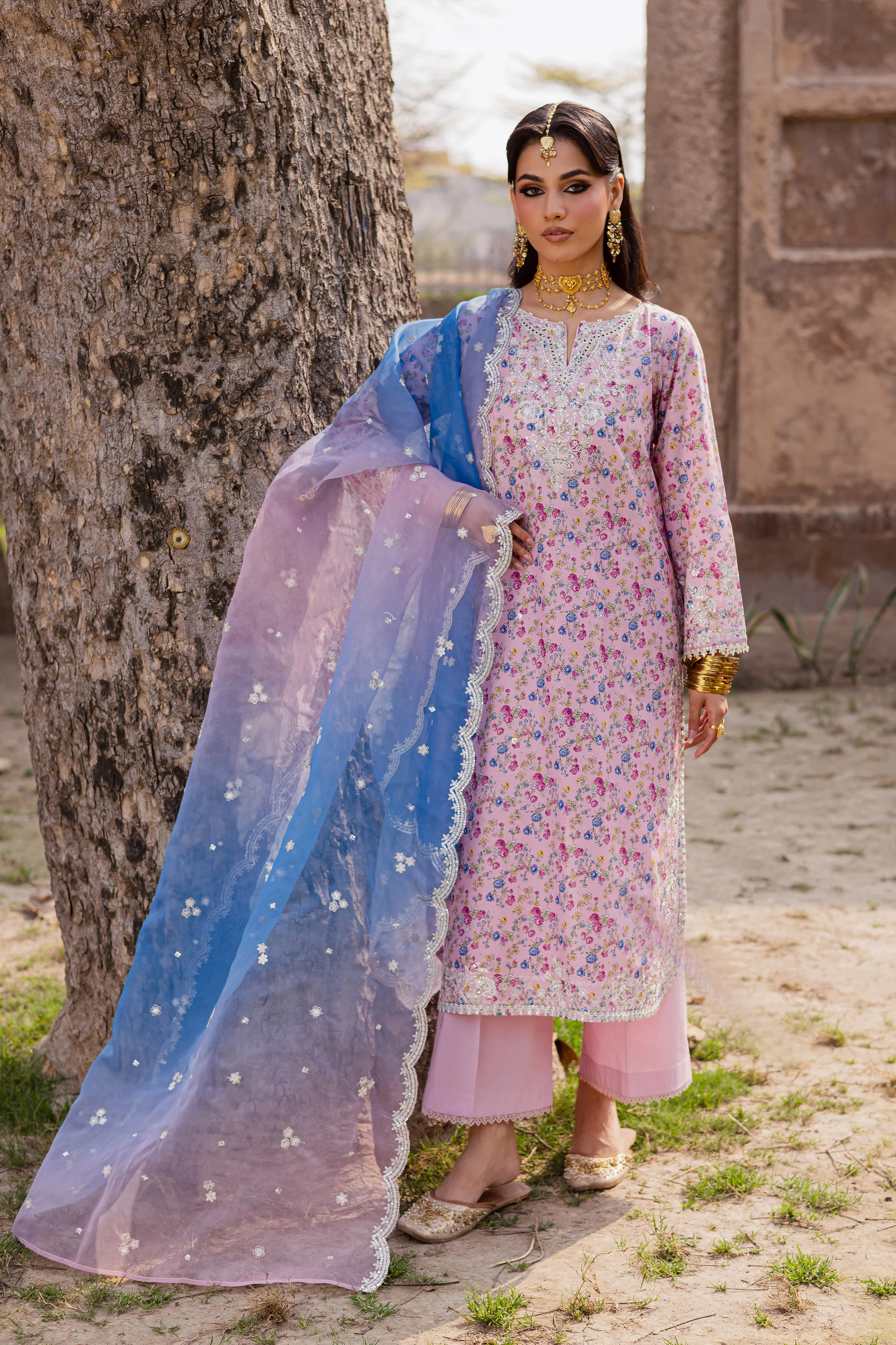 Dune 3Pc - Festive Eid Prints - Image 3