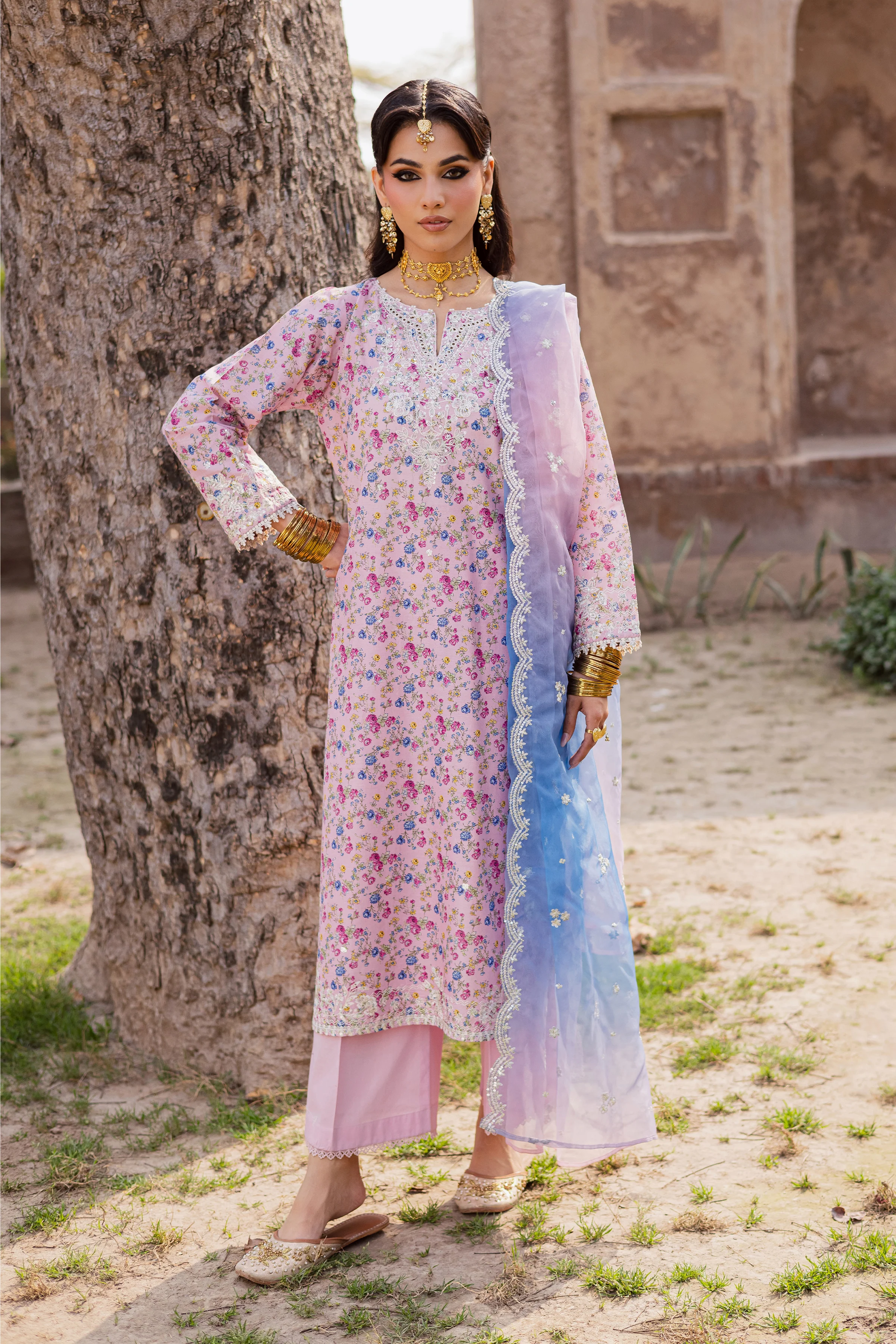 Dune 3Pc - Festive Eid Prints - Image 4