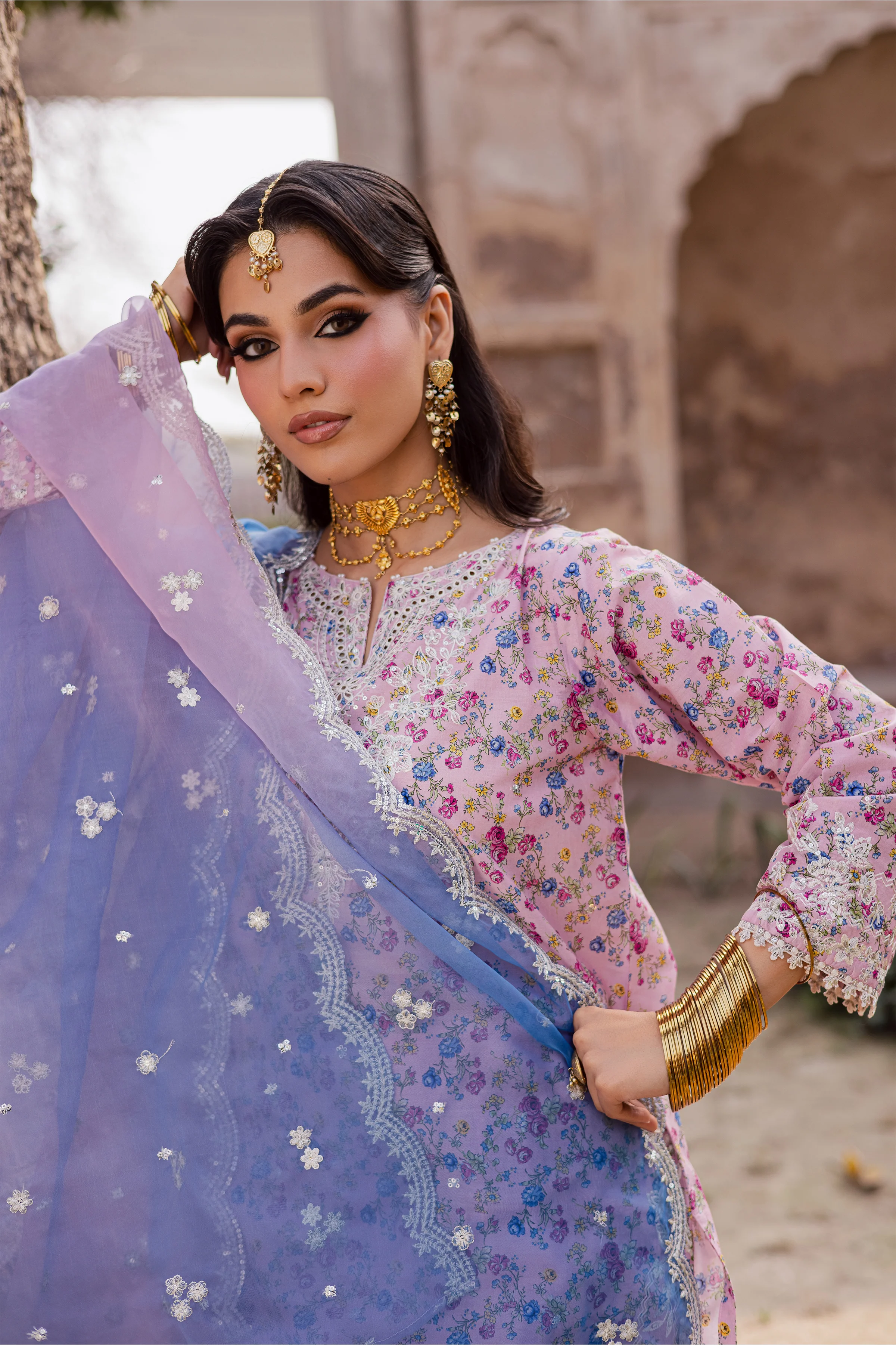 Dune 3Pc - Festive Eid Prints - Image 5