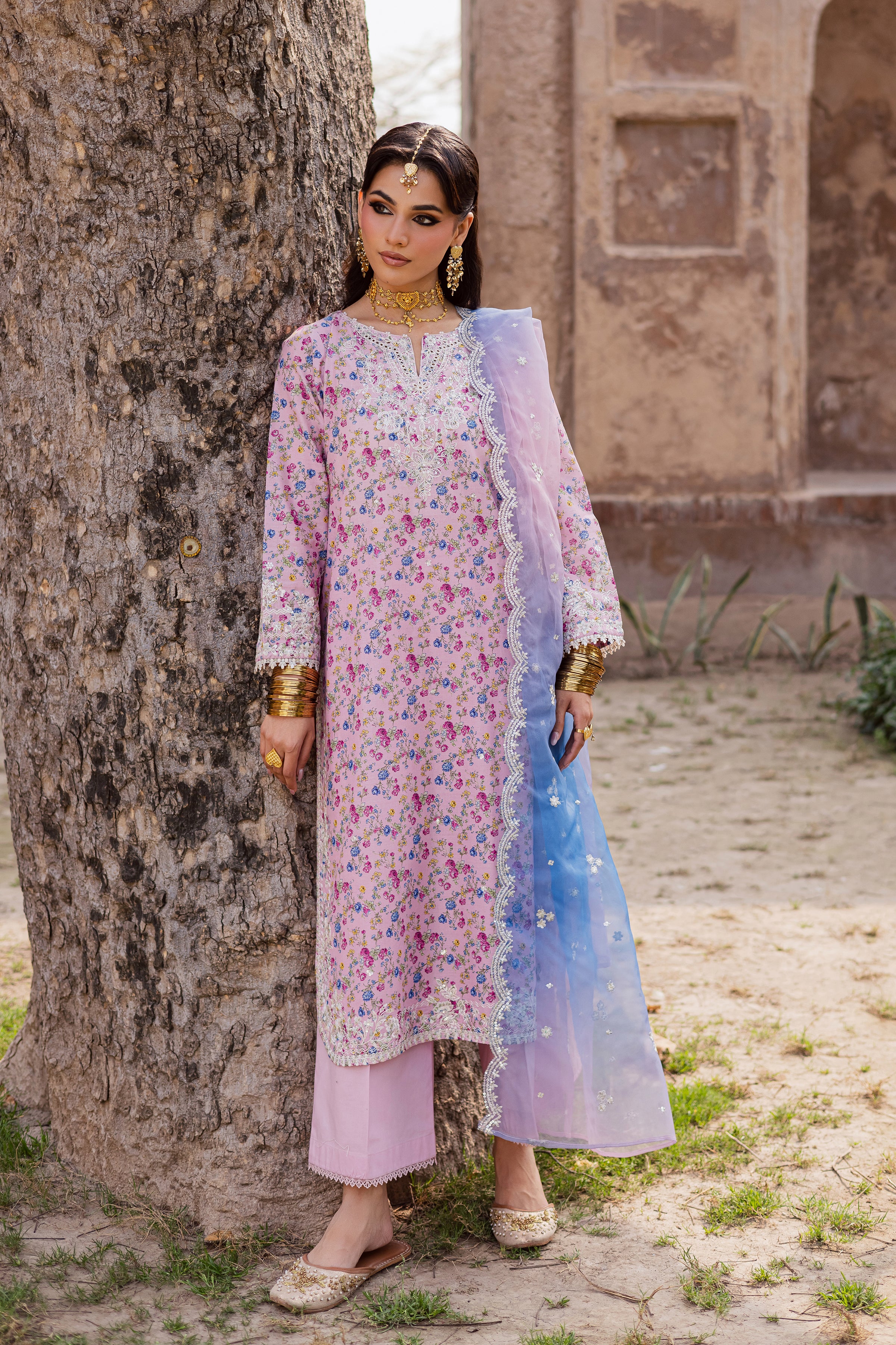 Dune 3Pc - Festive Eid Prints - Image 7