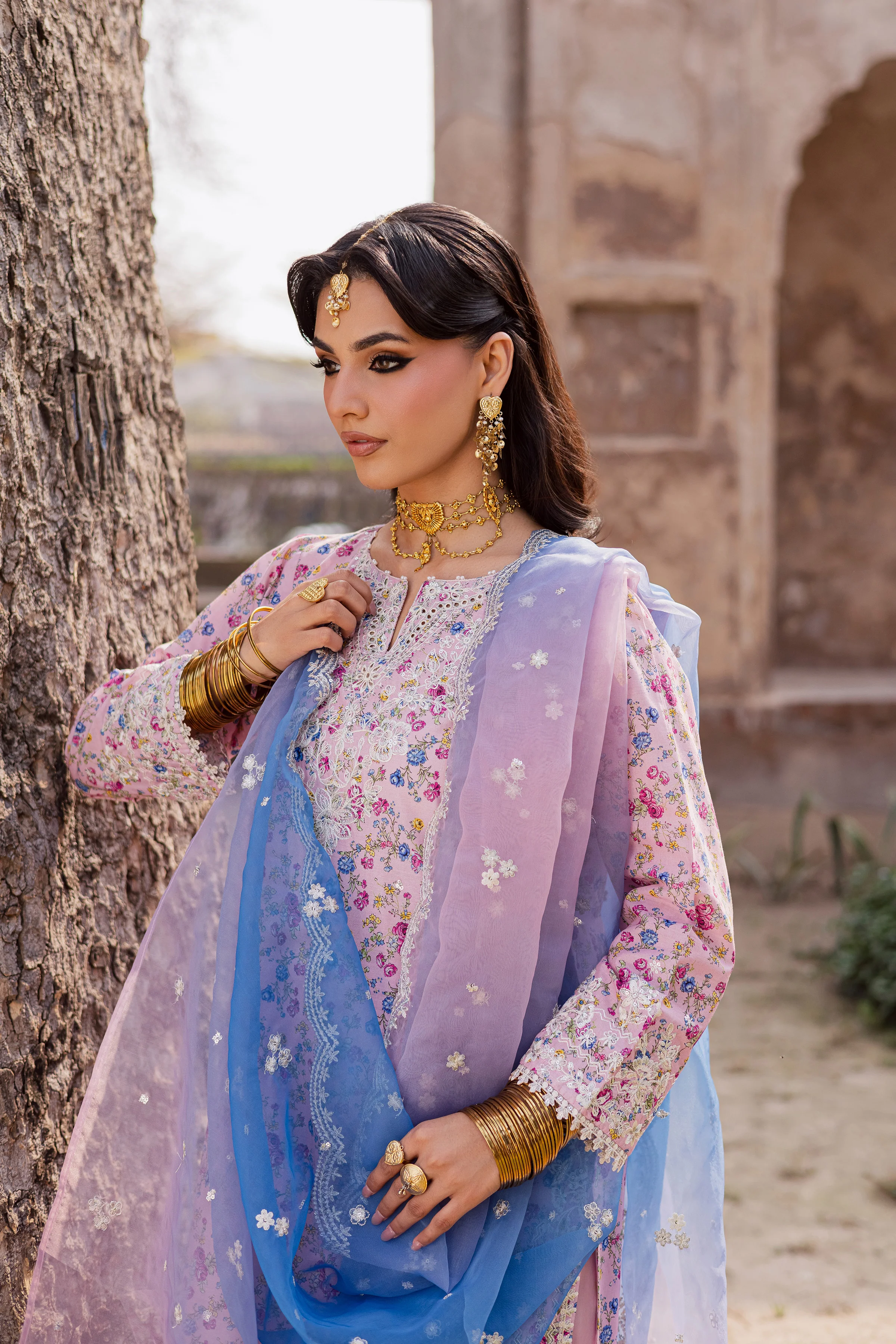 Dune 3Pc - Festive Eid Prints - Image 8