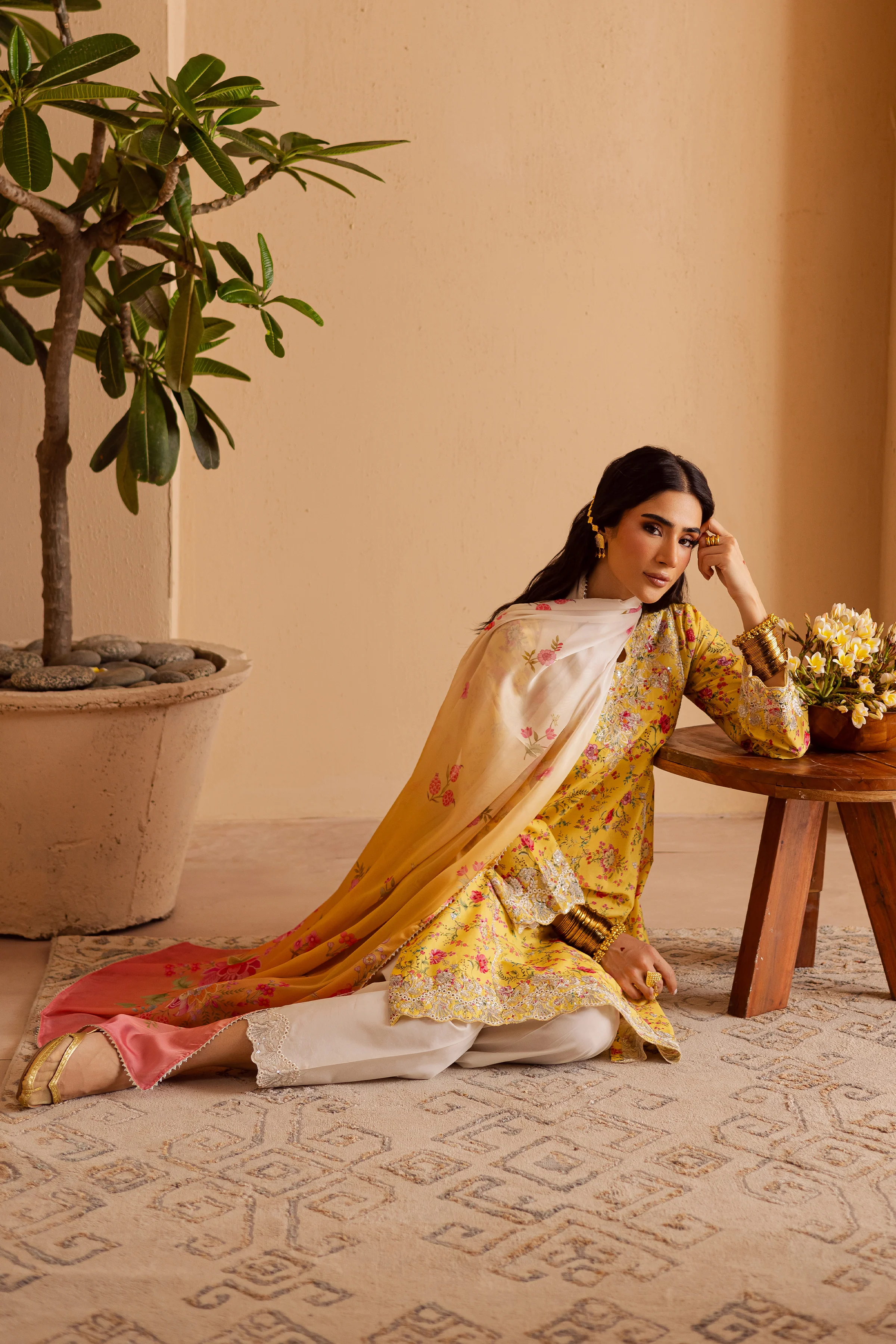 Emma 3Pc - Festive Eid Prints - Image 5