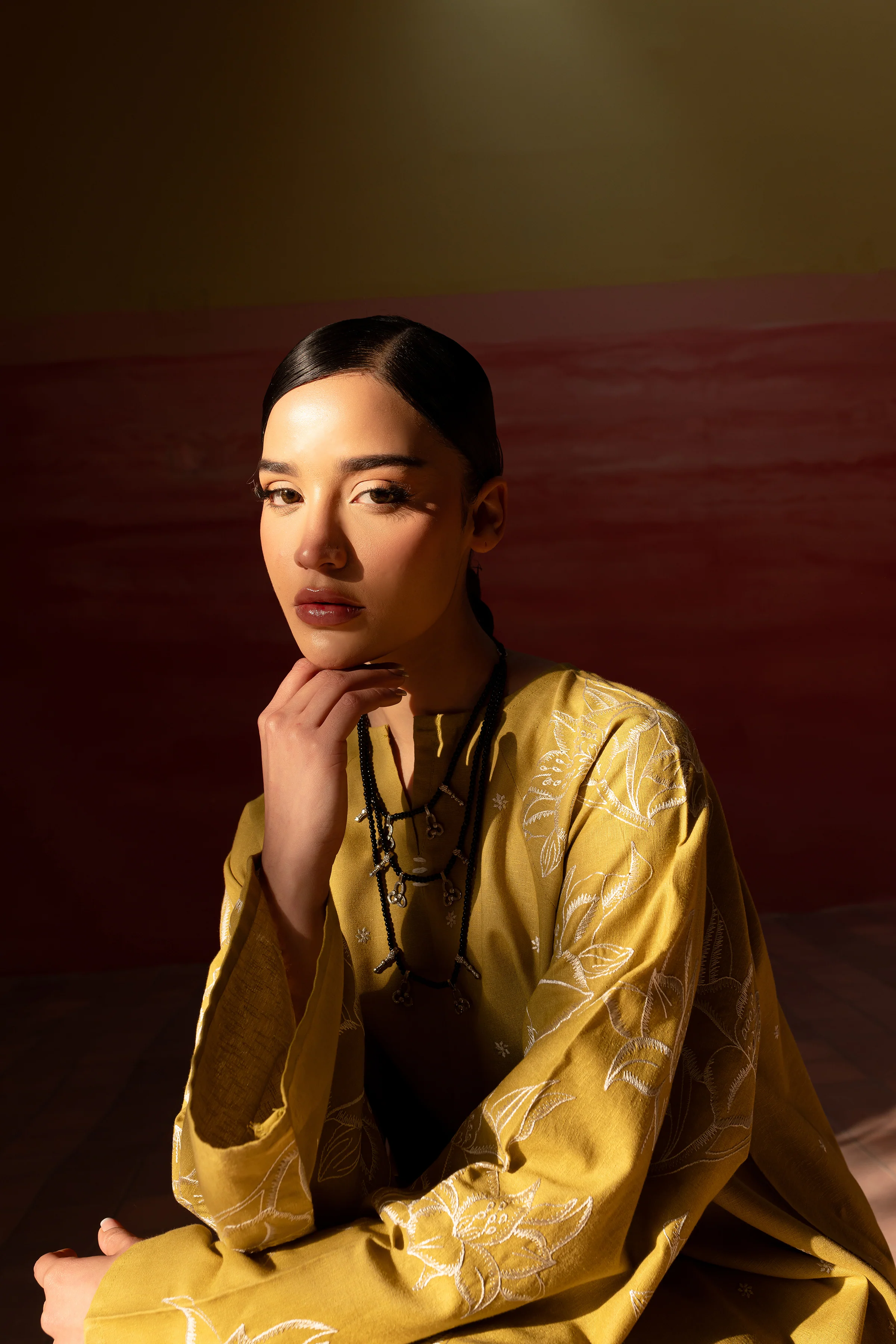 Famy 2Pc - Embroidered Karandi Dress - Image 7