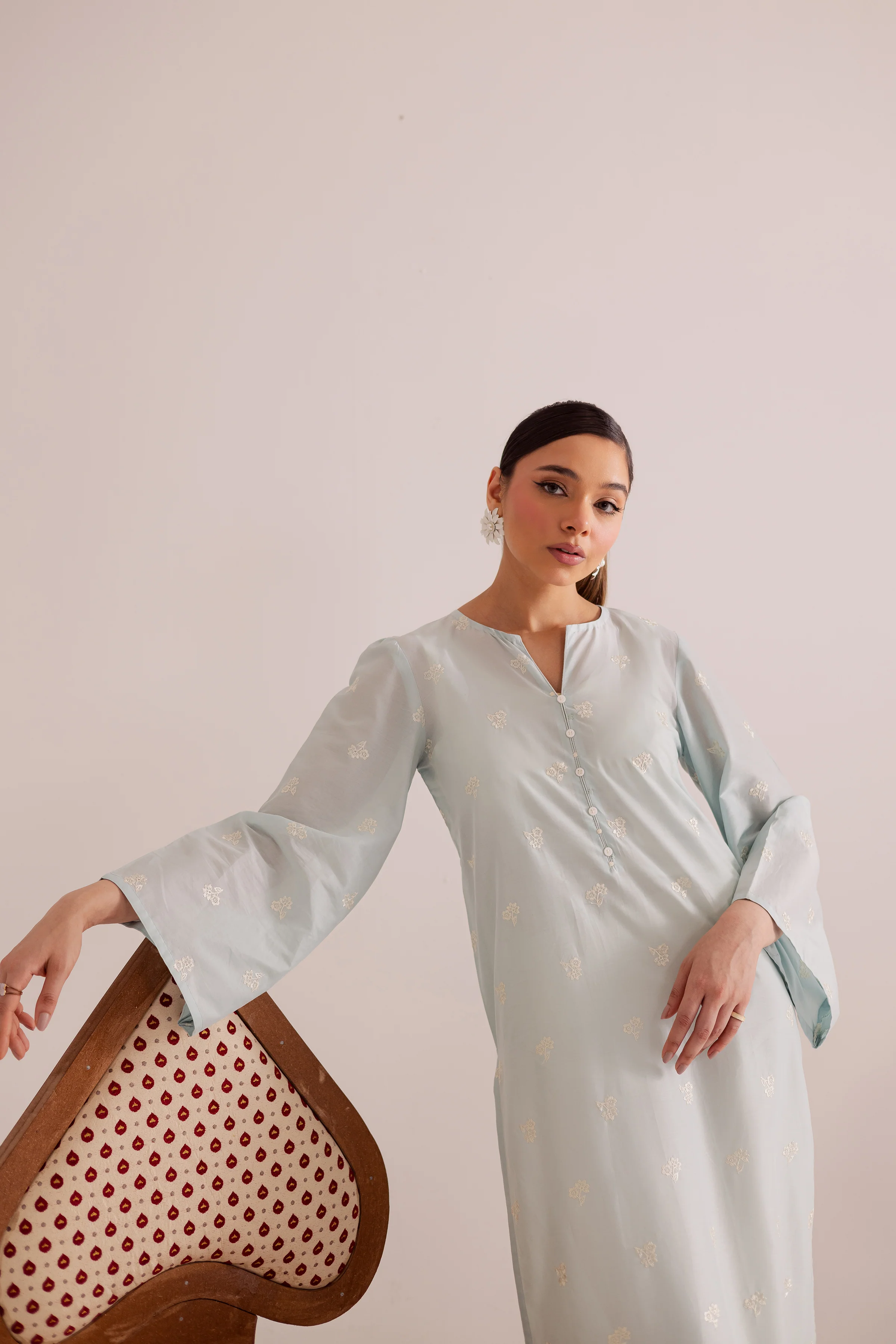 Feyre 2Pc - Embroidered Casual Pret - Image 7