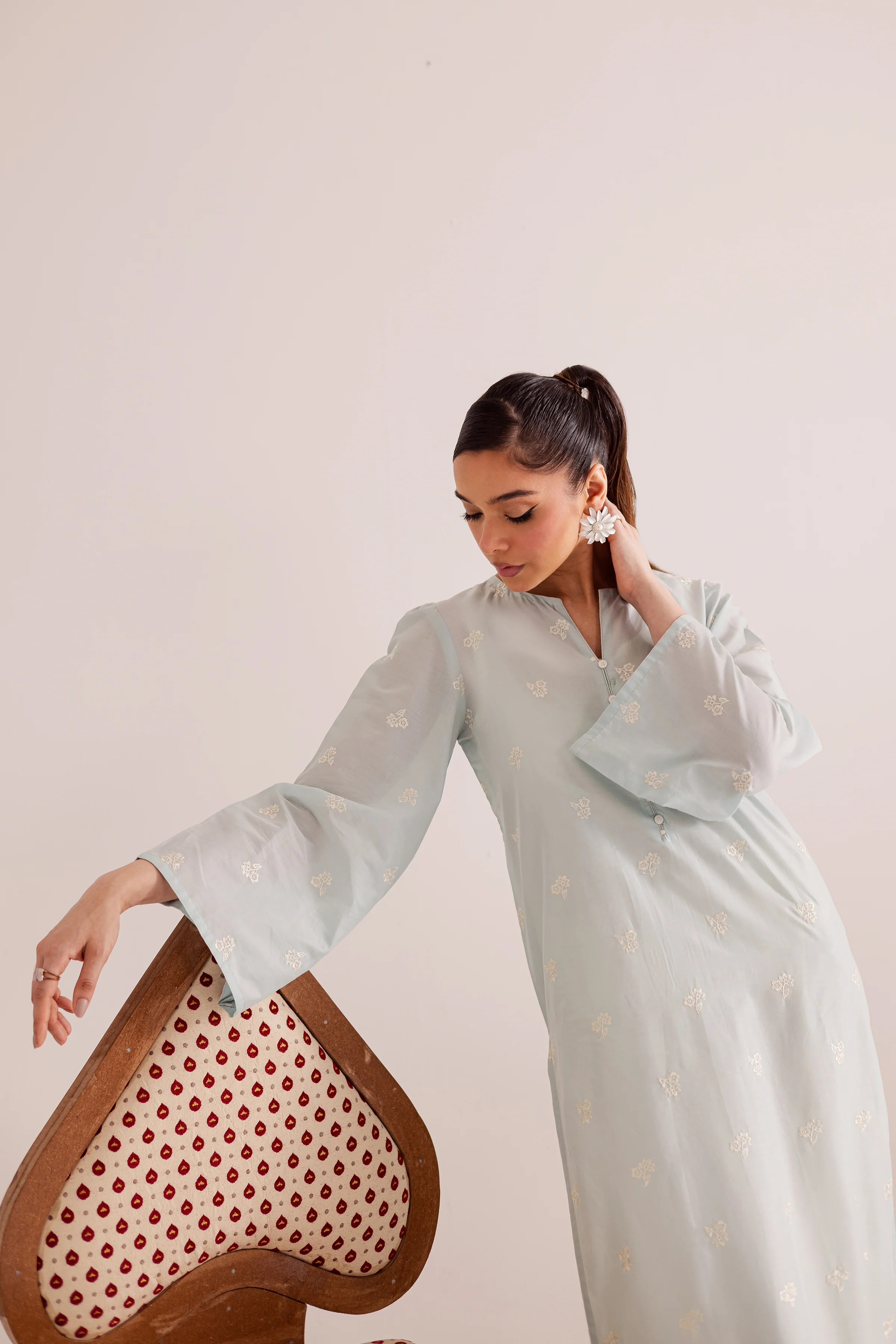 Feyre 2Pc - Embroidered Casual Pret - Image 8