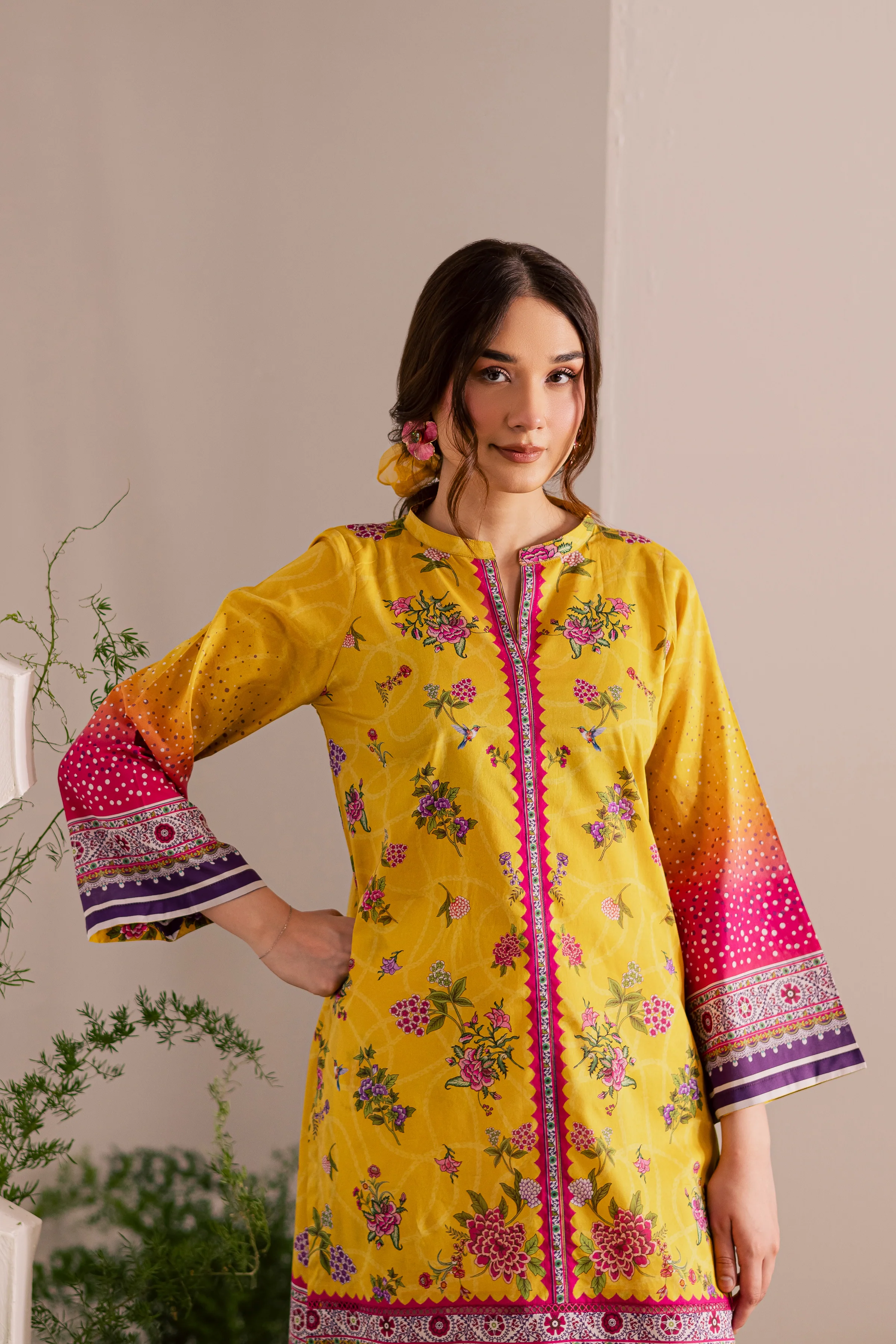 Inferno 2Pc - Printed Lawn Dress - Image 3