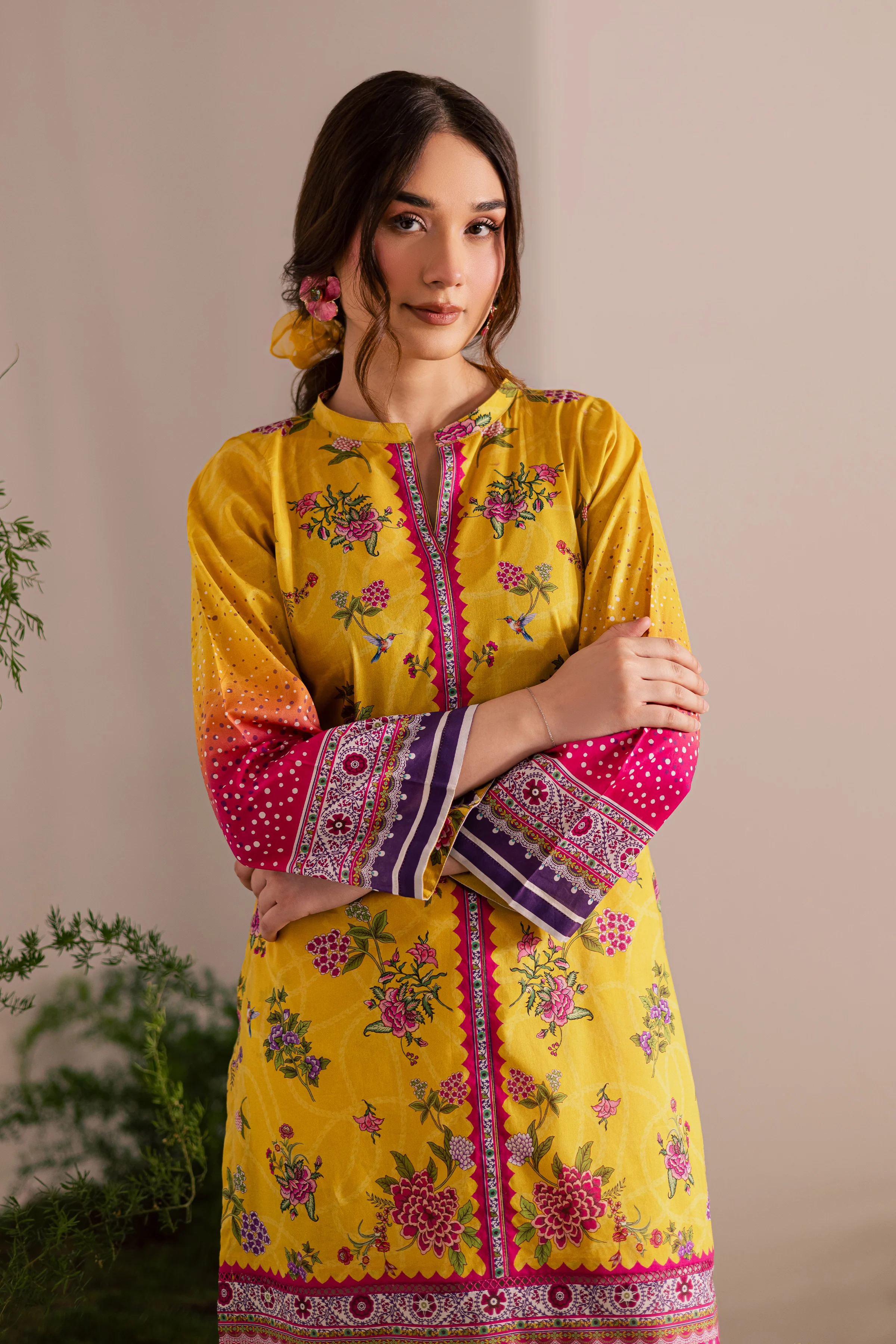 Inferno 2Pc - Printed Lawn Dress - Image 6