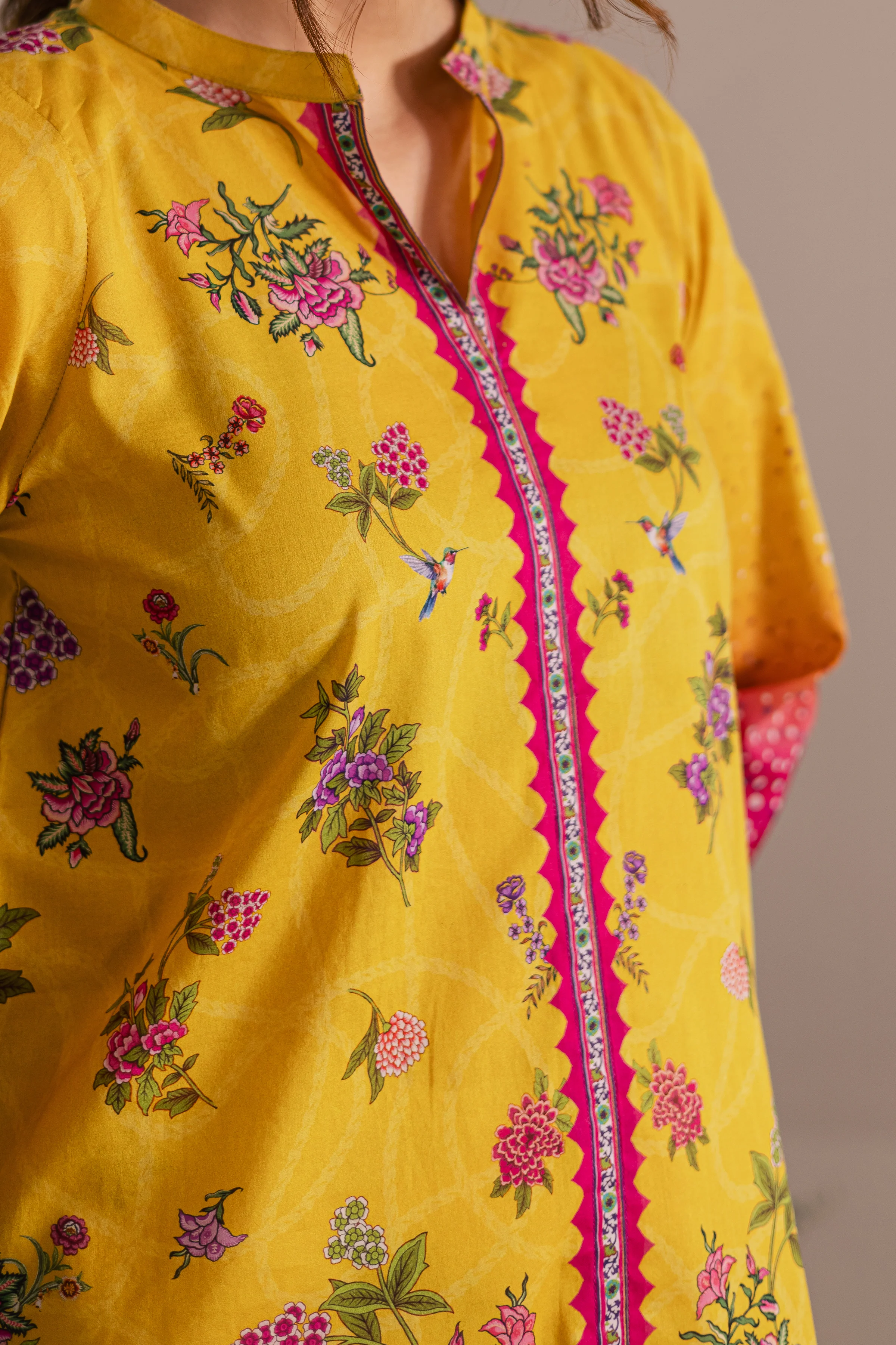 Inferno 2Pc - Printed Lawn Dress - Image 7