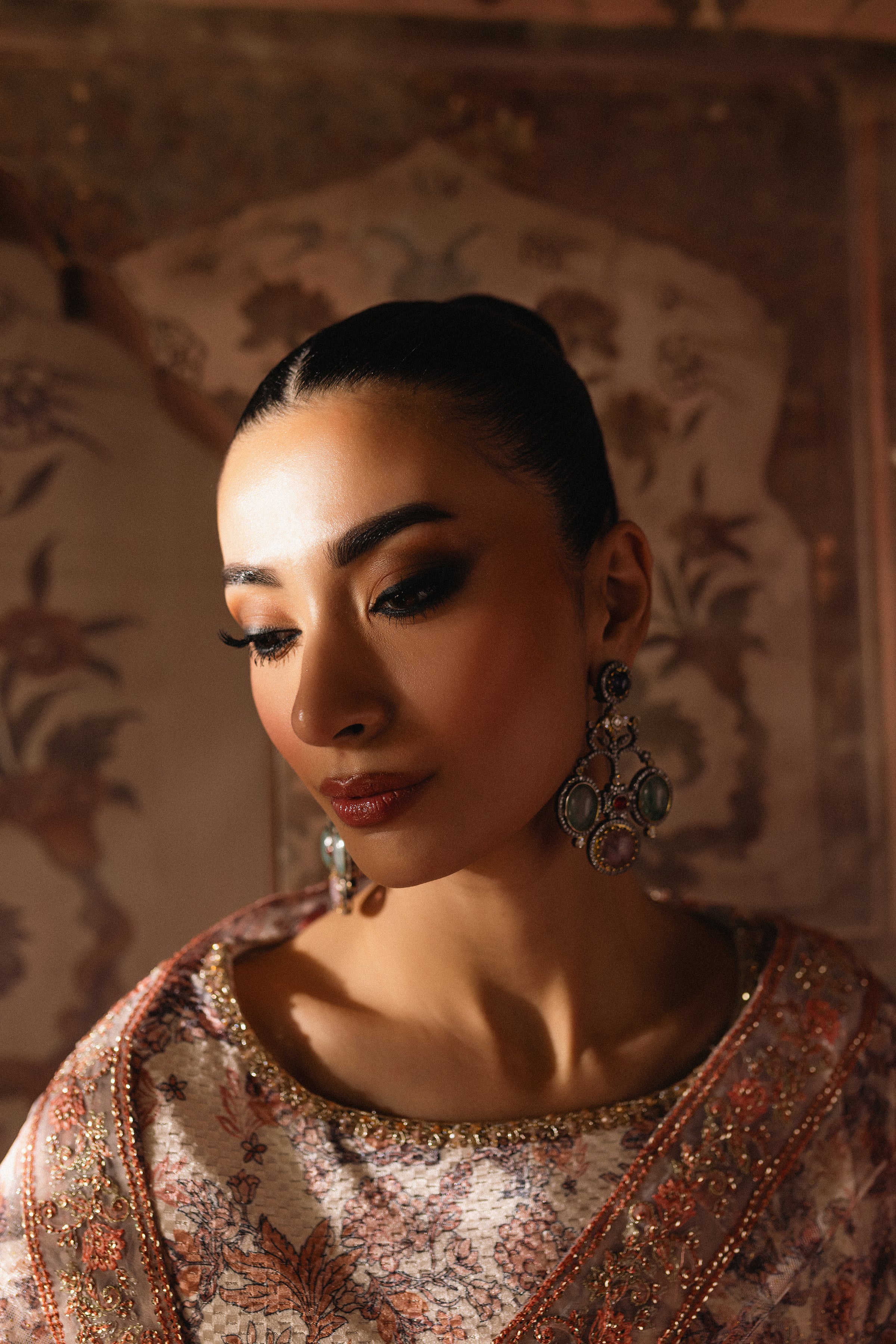 Kashish 3Pc- Embroidered Saree - Image 9