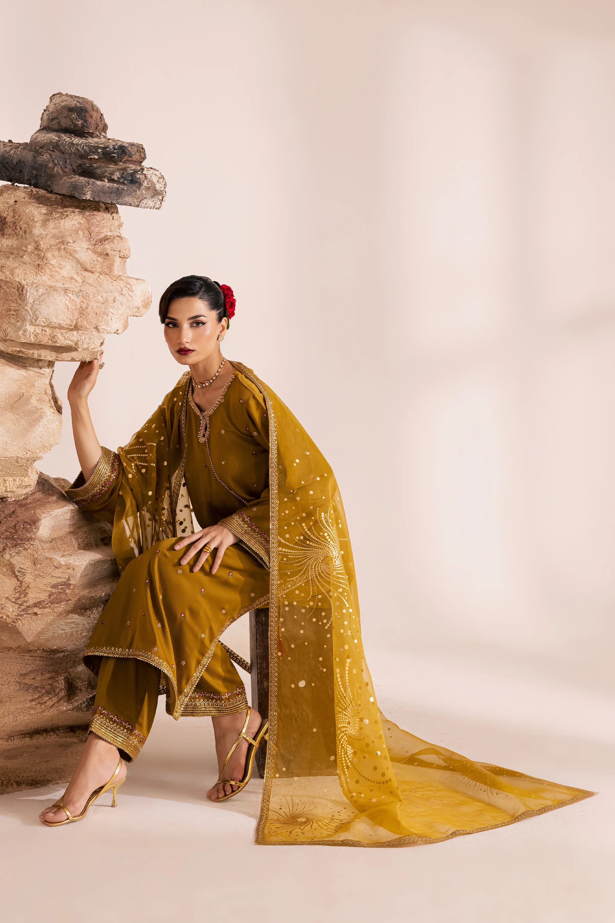 Mimosa 3Pc- Festive Luxe Pret - Image 4