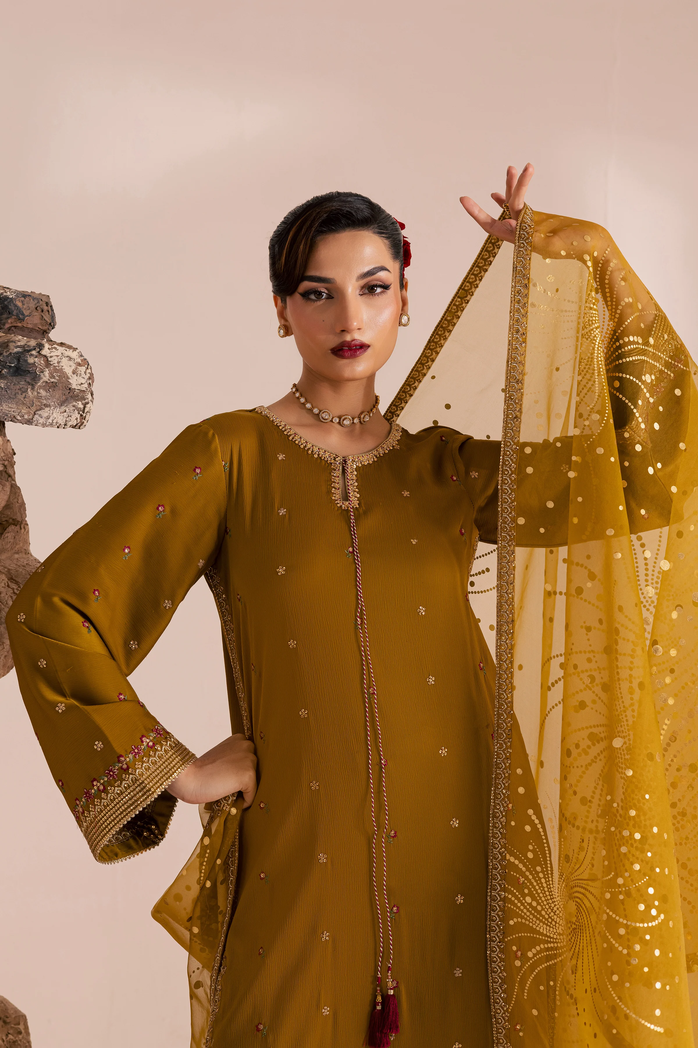 Mimosa 3Pc- Festive Luxe Pret - Image 6