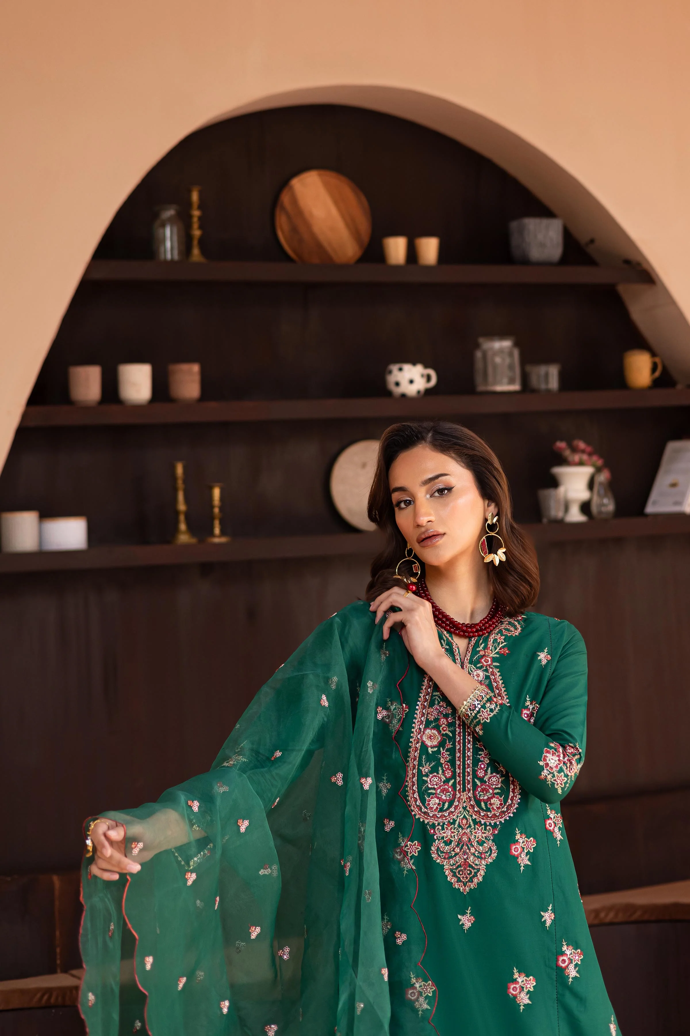 Myra 3Pc - Embroidered Lawn Dress - Image 6