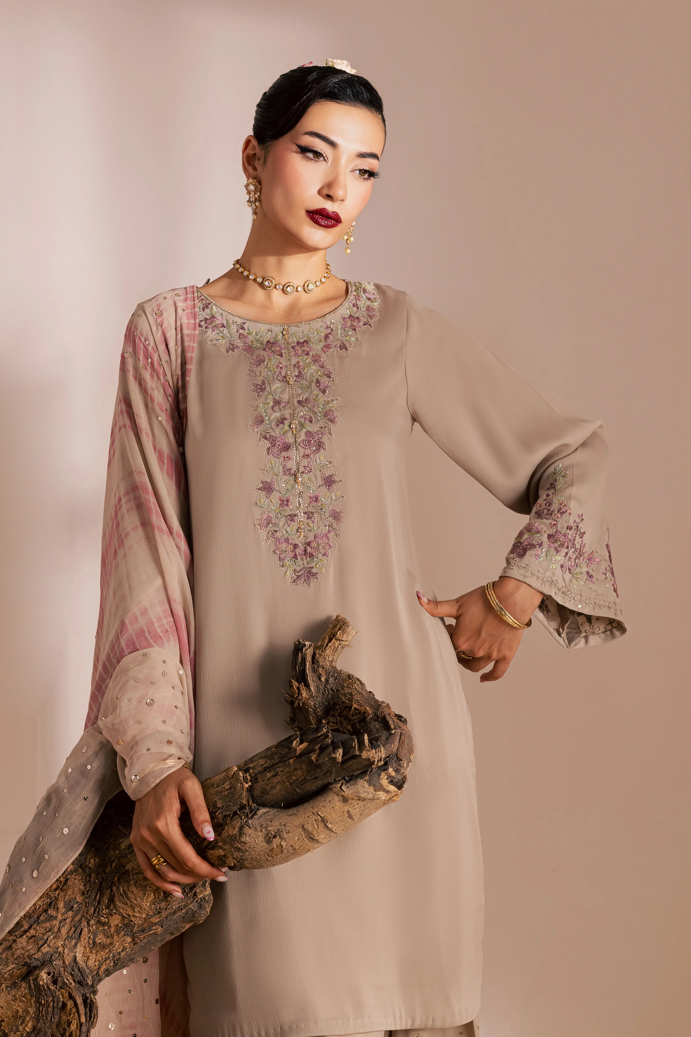 Nazli 3Pc - Festive Luxe Pret - Image 6