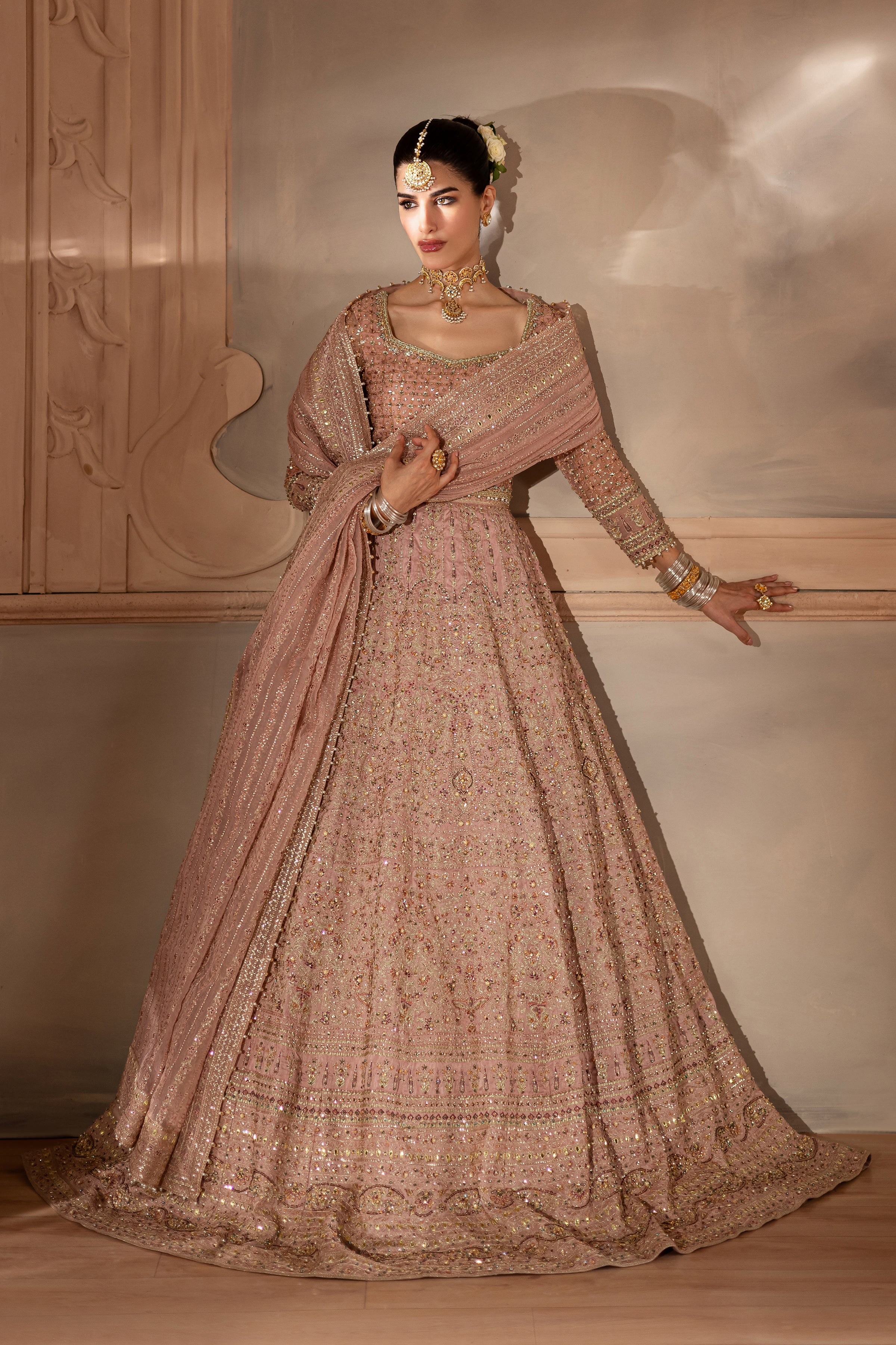 Nazneen 3Pc - Bridal Dress - Image 3