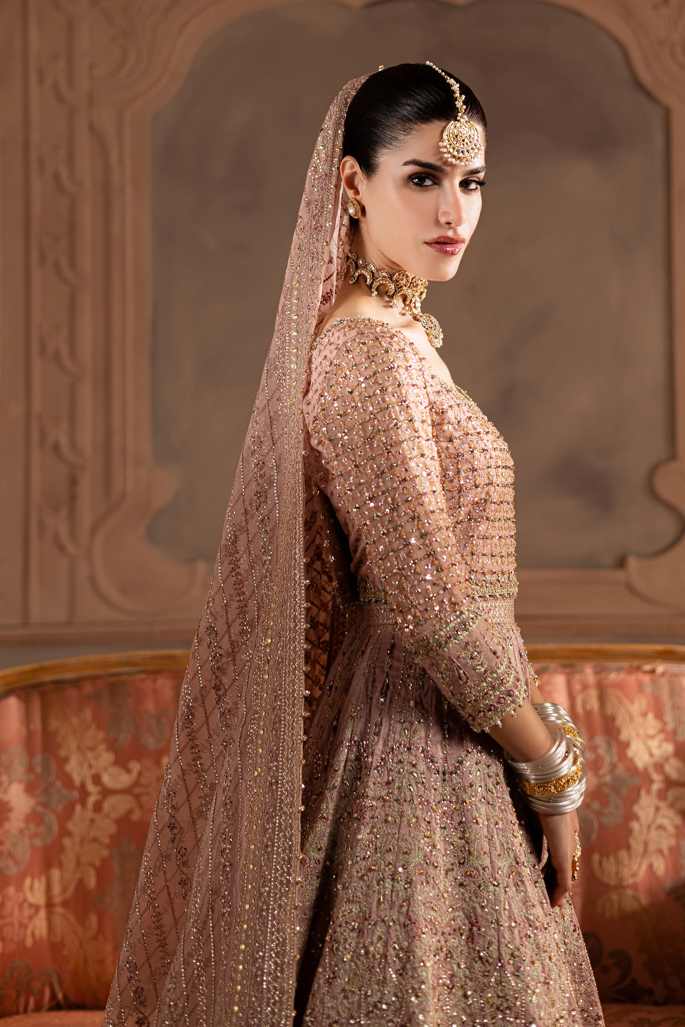 Nazneen 3Pc - Bridal Dress - Image 5
