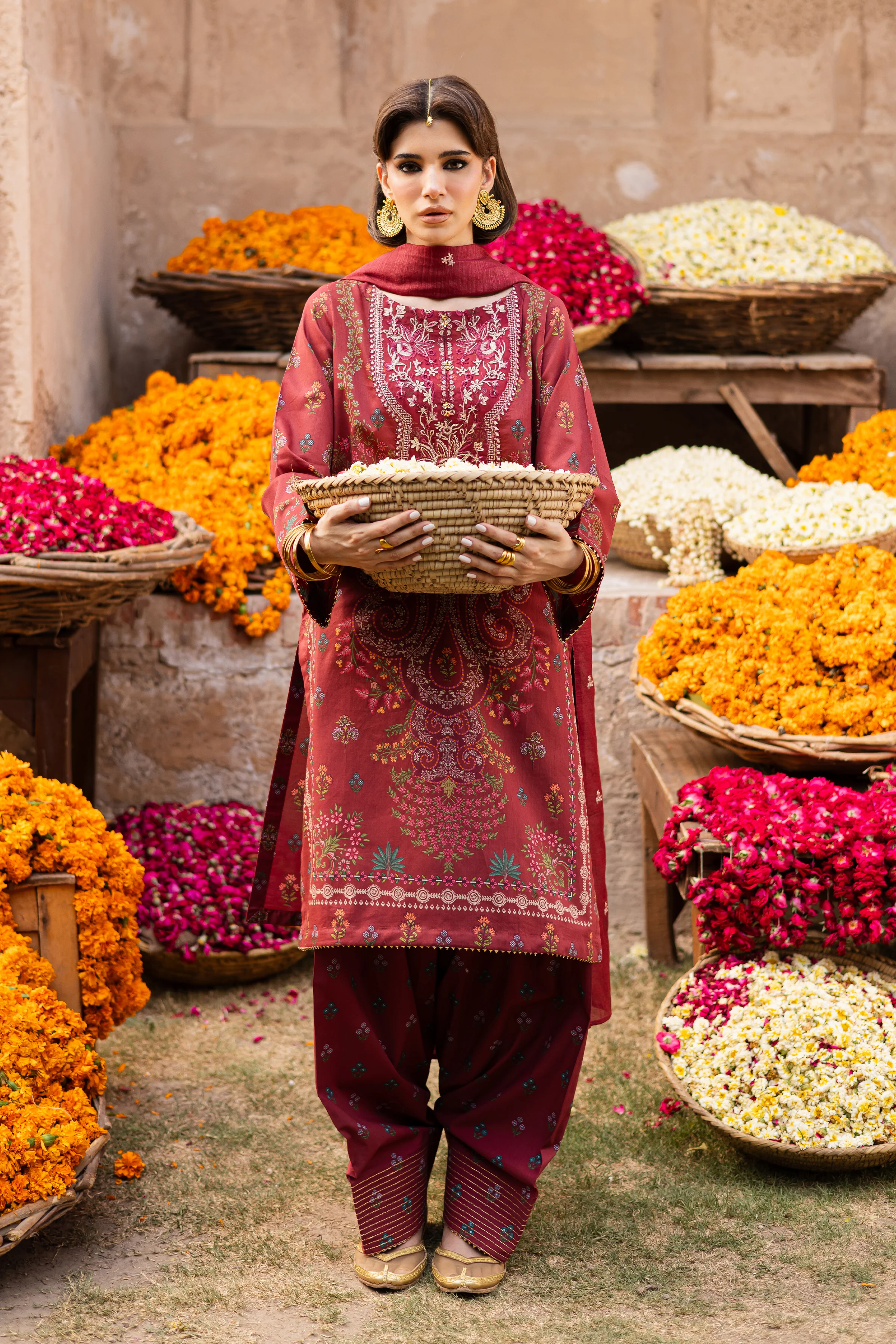 Parishay 3Pc- Printed Lawn Dress - Image 4