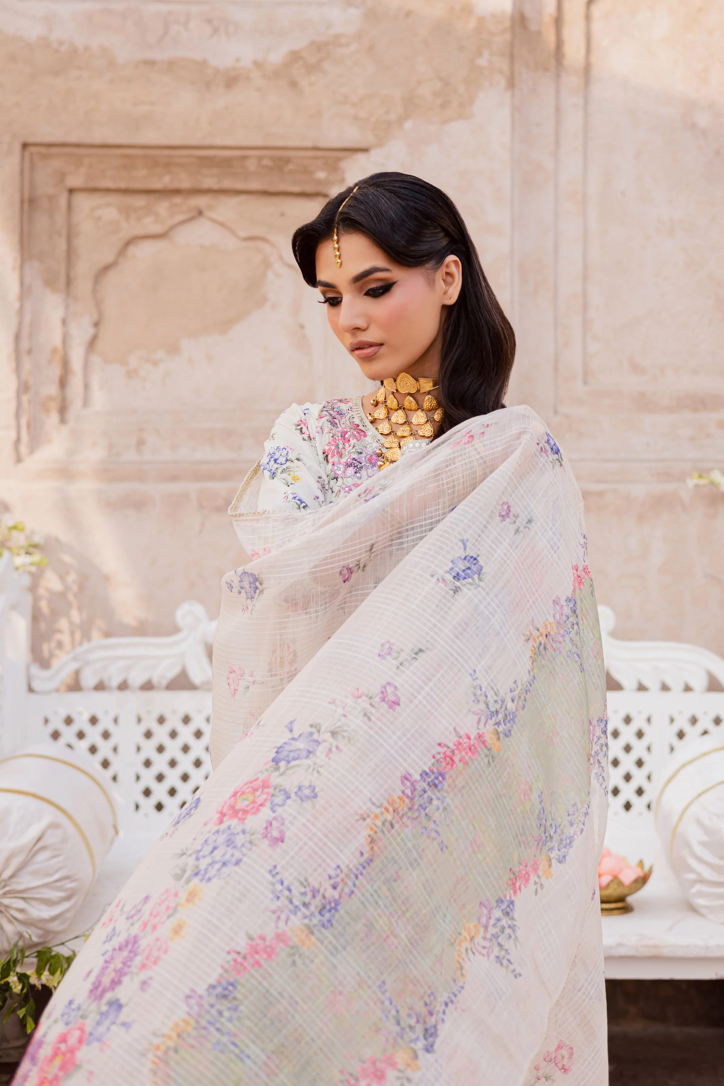 Qissa 3Pc - Festive Eid Prints - Image 6