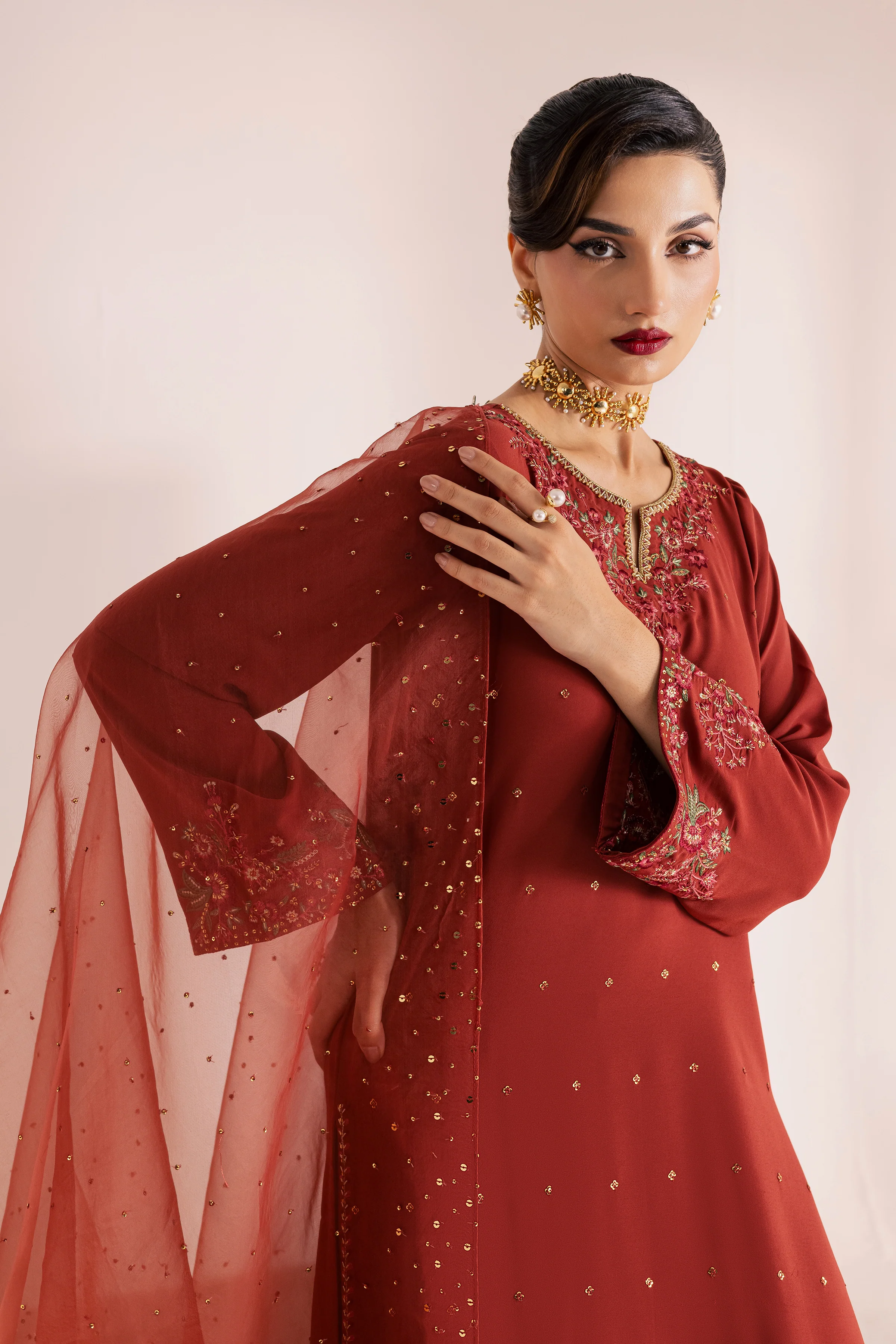 Raha 3Pc - Festive Luxe Pret - Image 3