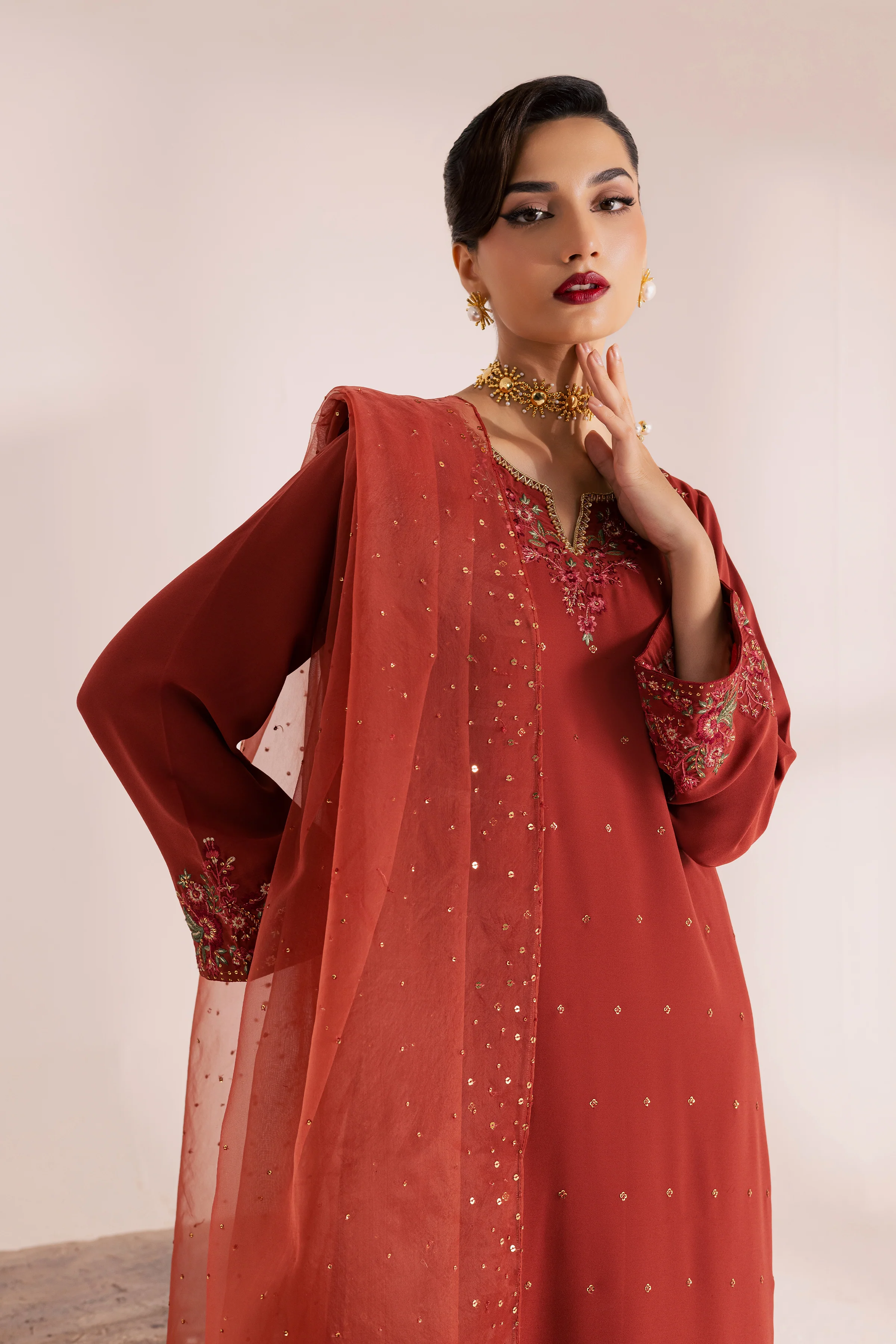 Raha 3Pc - Festive Luxe Pret - Image 7