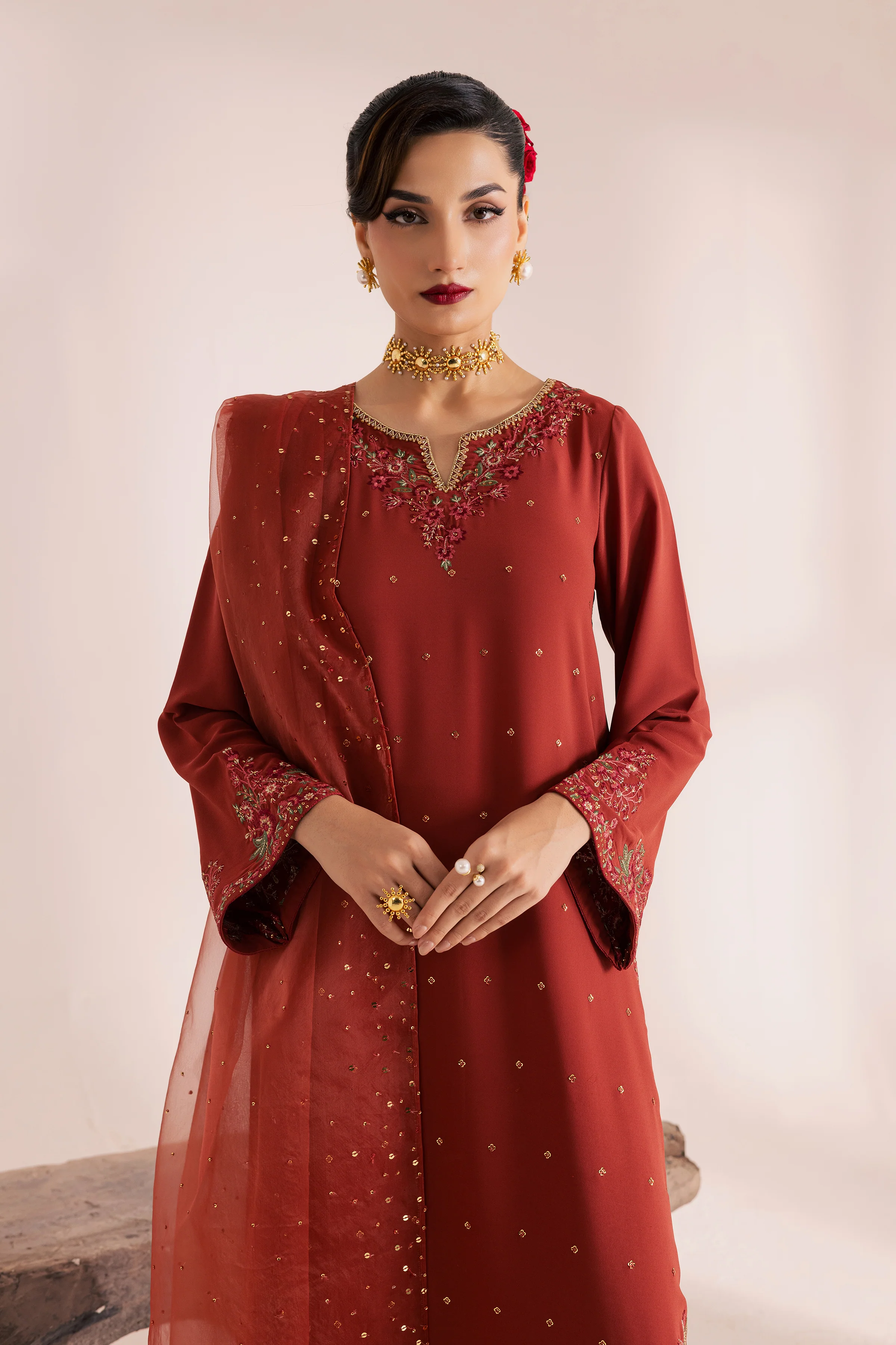 Raha 3Pc - Festive Luxe Pret - Image 8