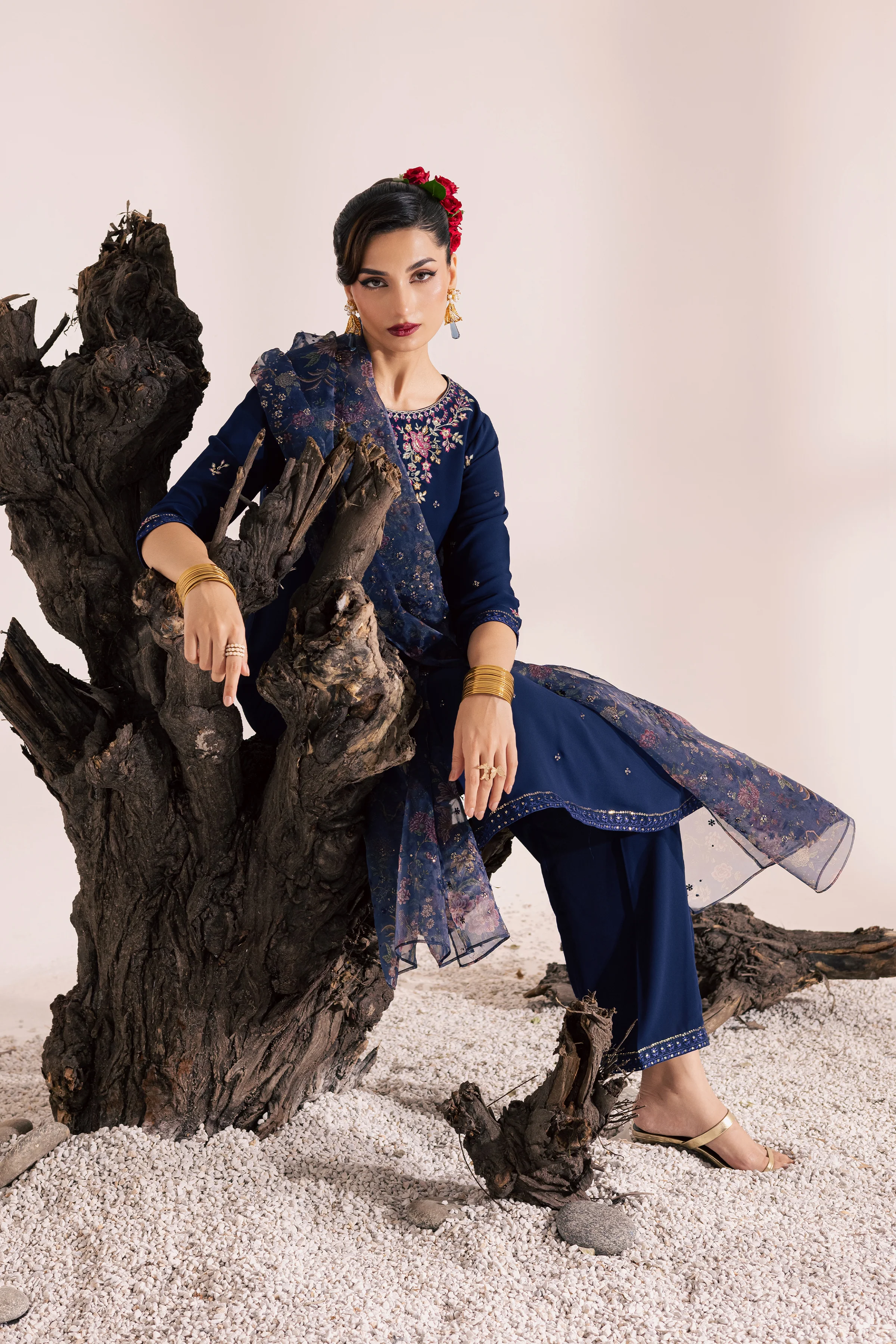 Rumi 3Pc - Festive Luxe Pret - Image 4