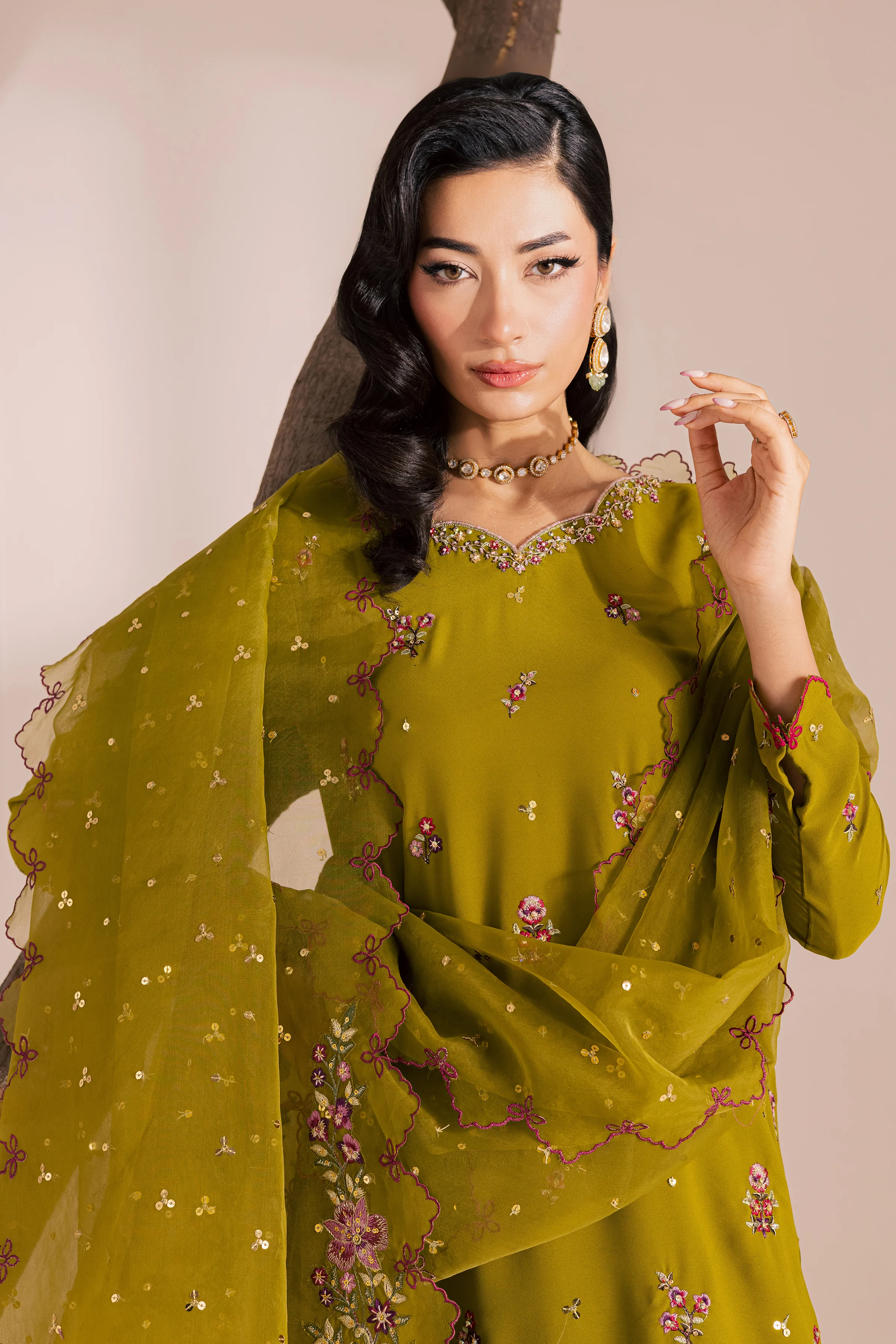 Safiya 3Pc - Festive Luxe Pret - Image 7