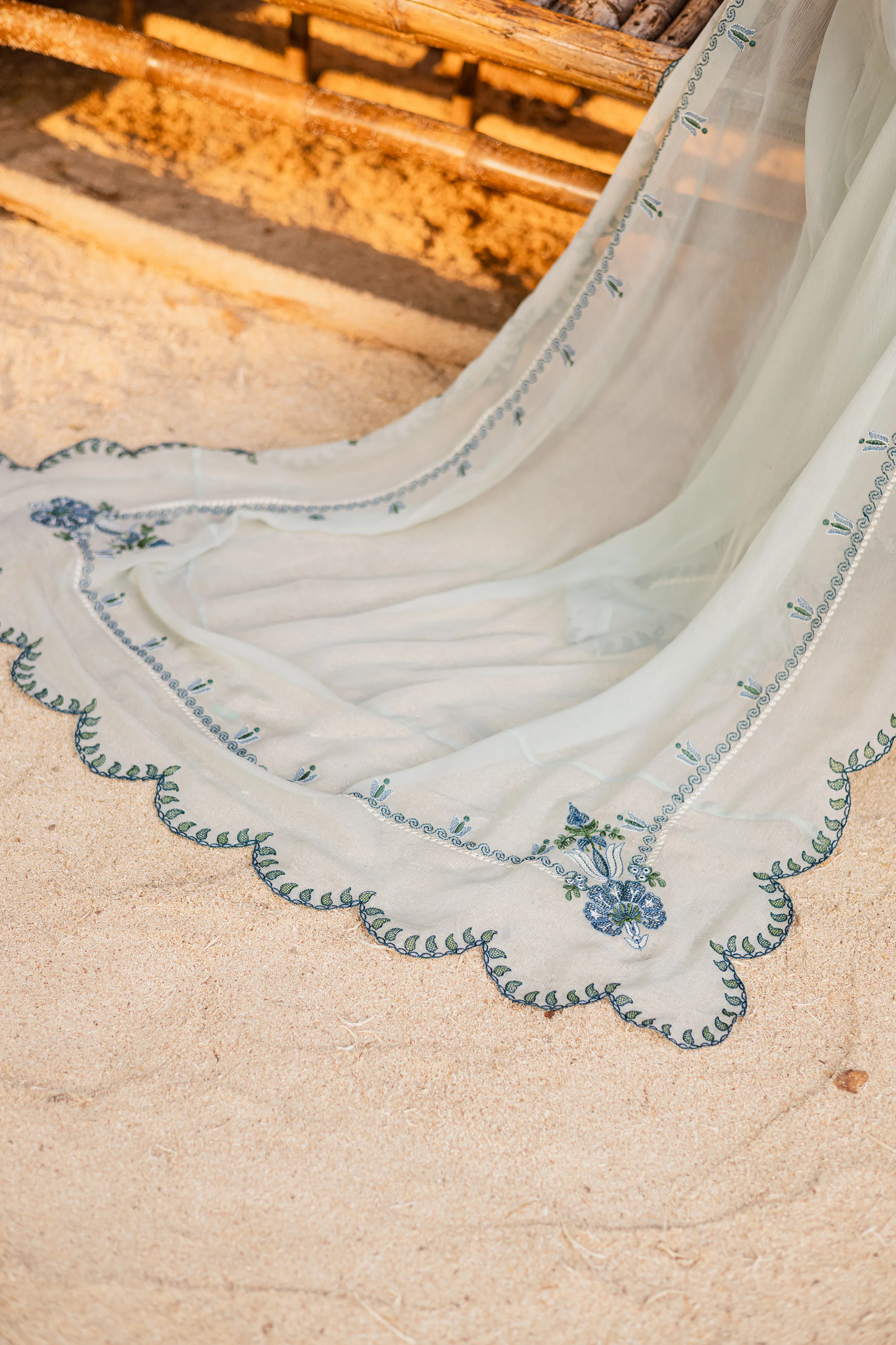 Stillwater Ridge 3Pc - Embroidered Khaddar Dress - Image 9