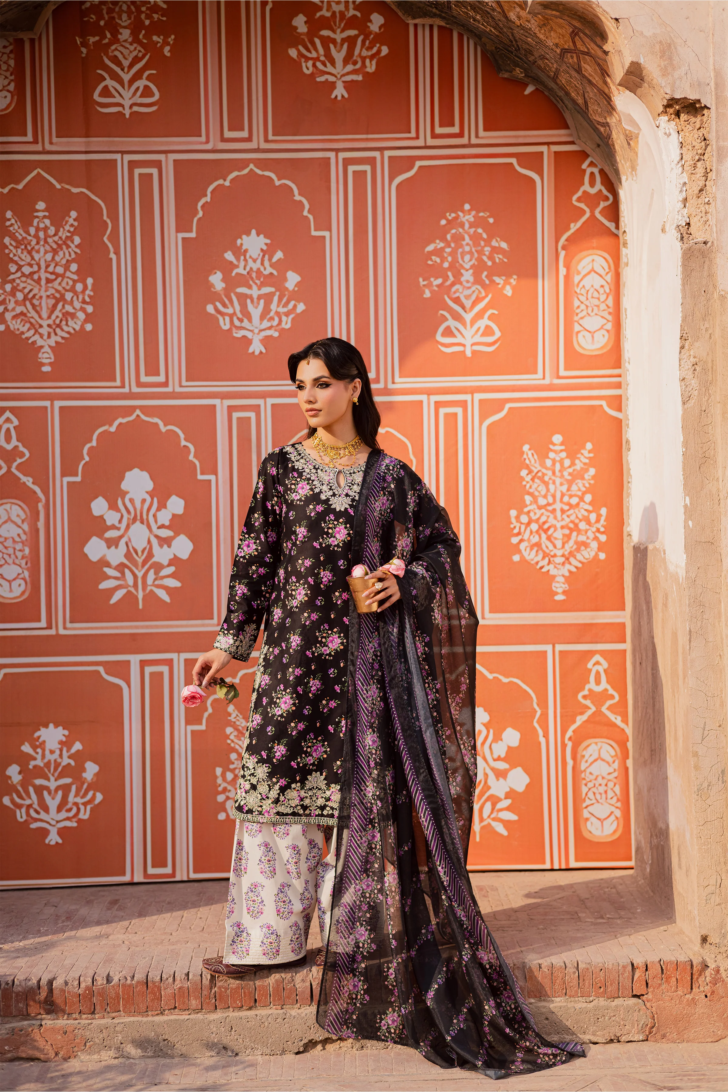 Summer Daze 3Pc - Festive Eid Prints - Image 4