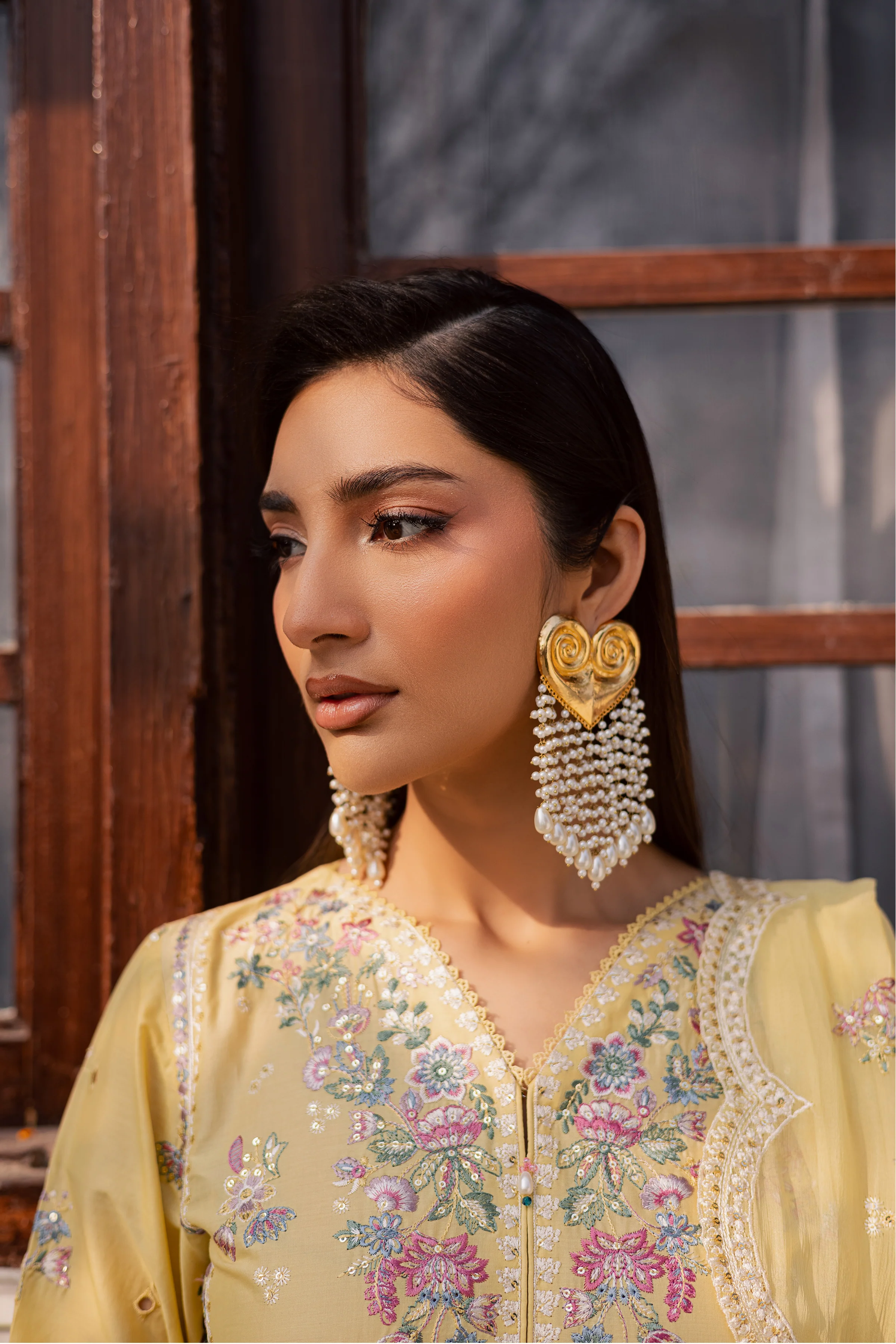 Sundip 3Pc - Festive Embroidered Lawn - Image 5