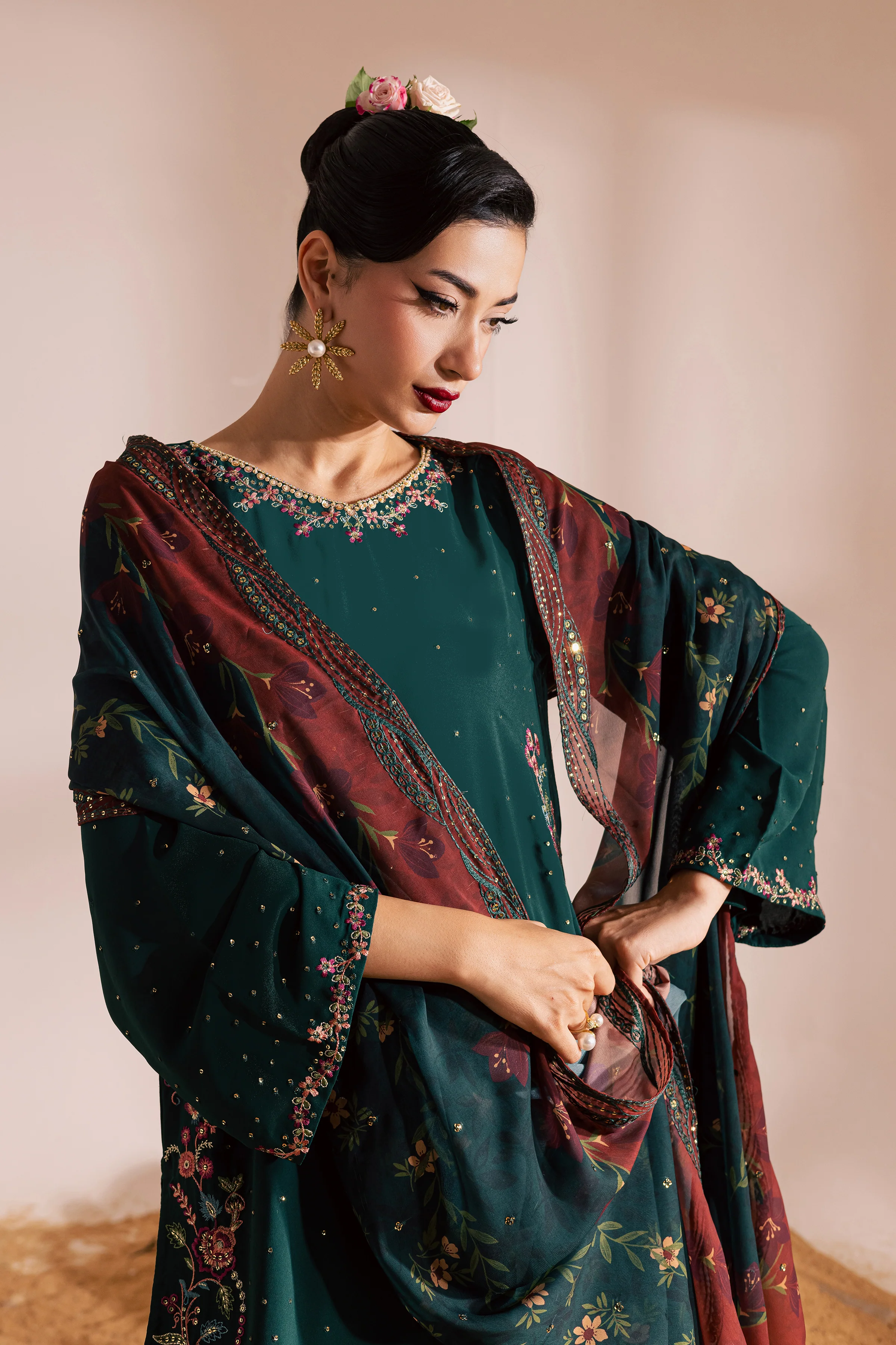 Valeria 3Pc - Festive Luxe Pret - Image 3