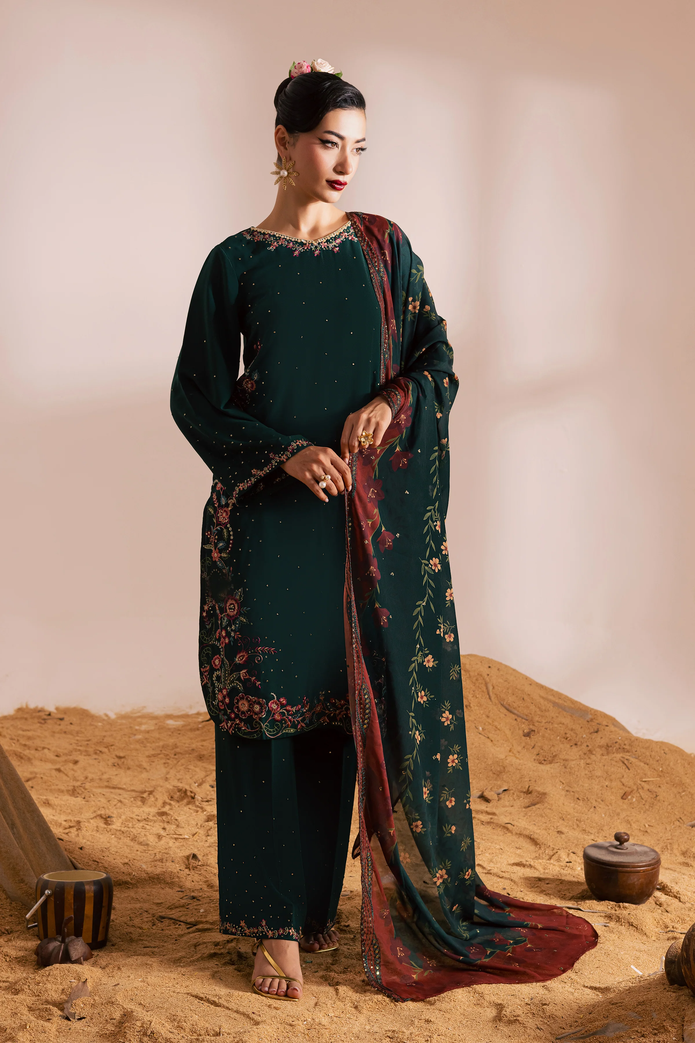 Valeria 3Pc - Festive Luxe Pret - Image 4