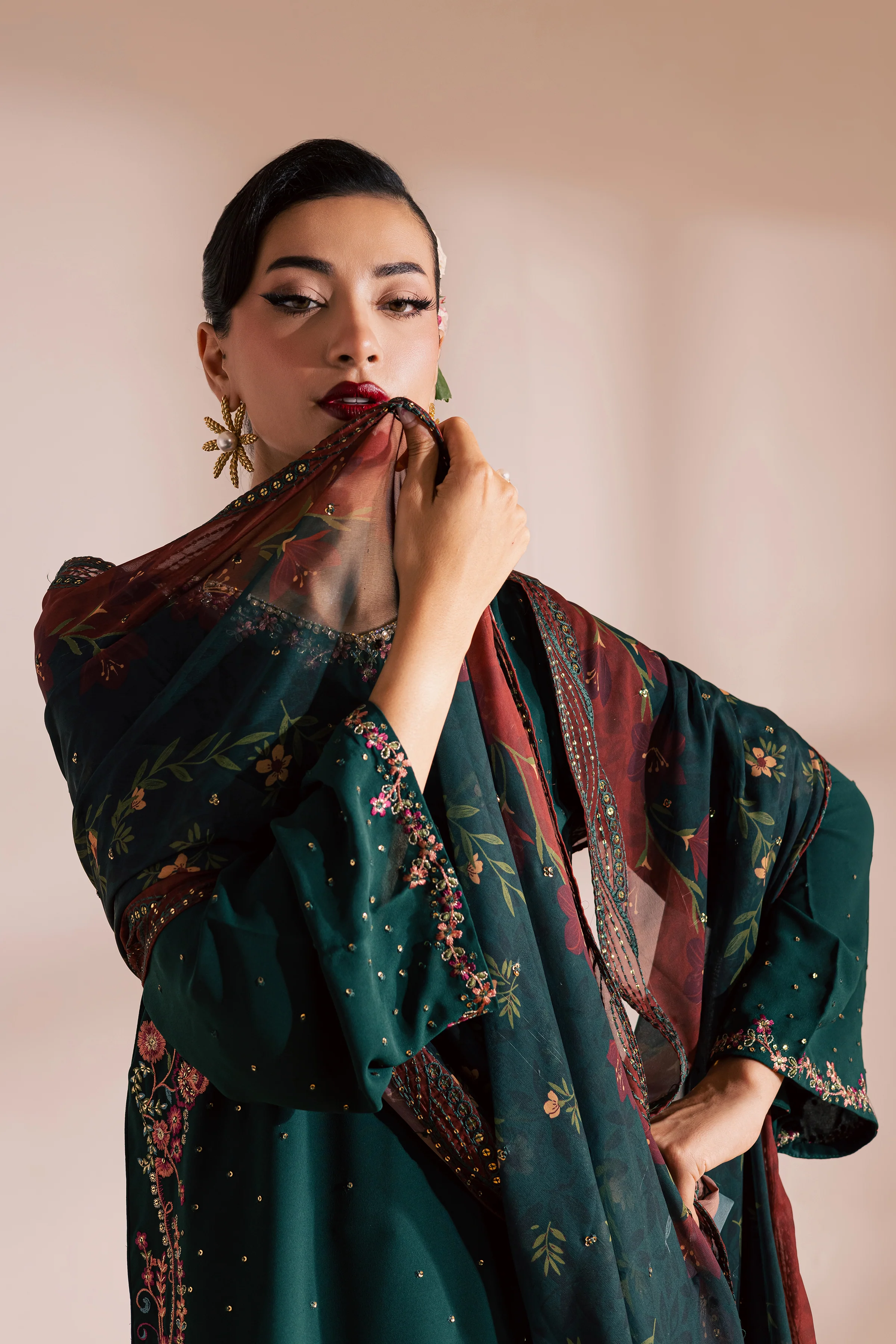 Valeria 3Pc - Festive Luxe Pret - Image 5