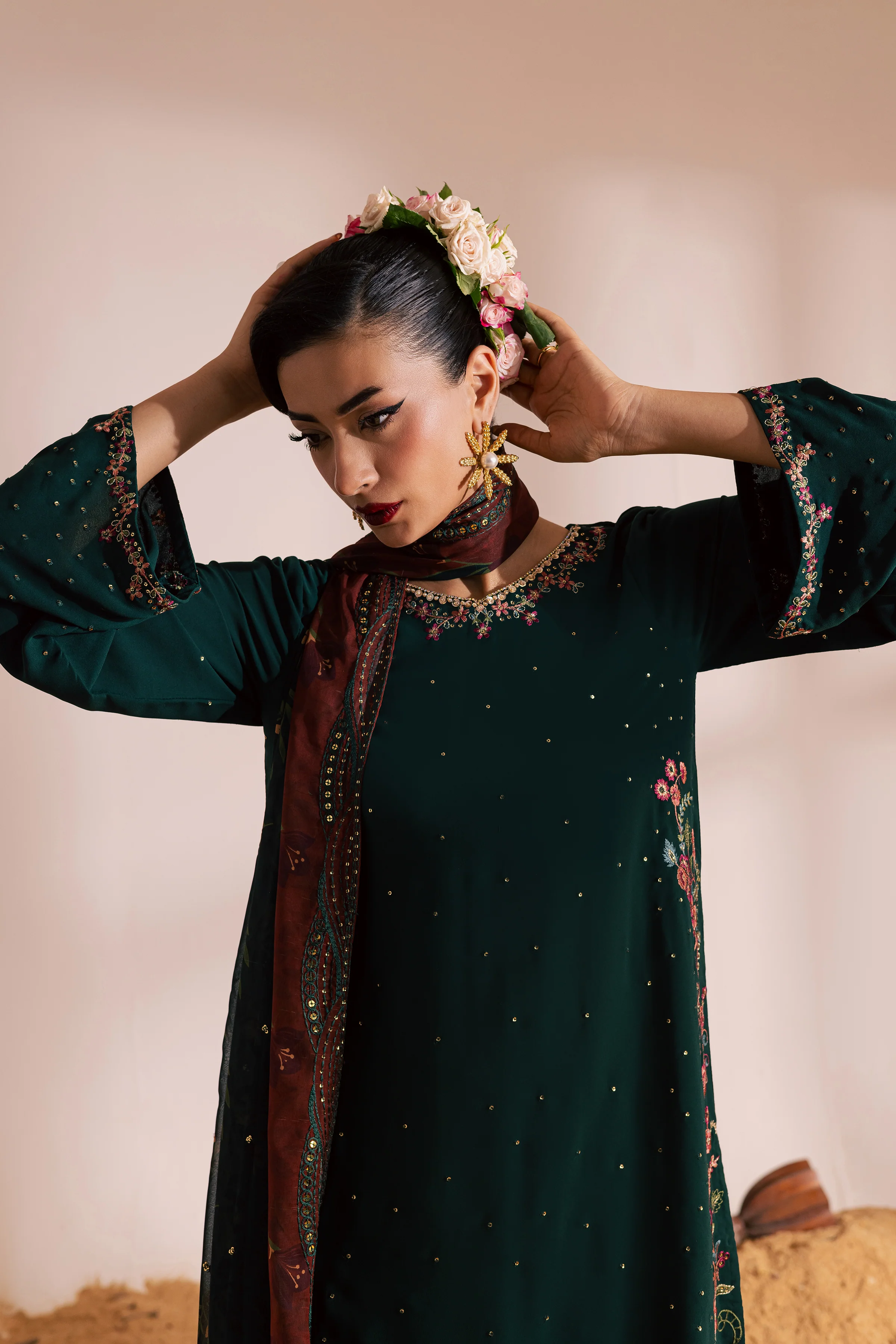 Valeria 3Pc - Festive Luxe Pret - Image 6