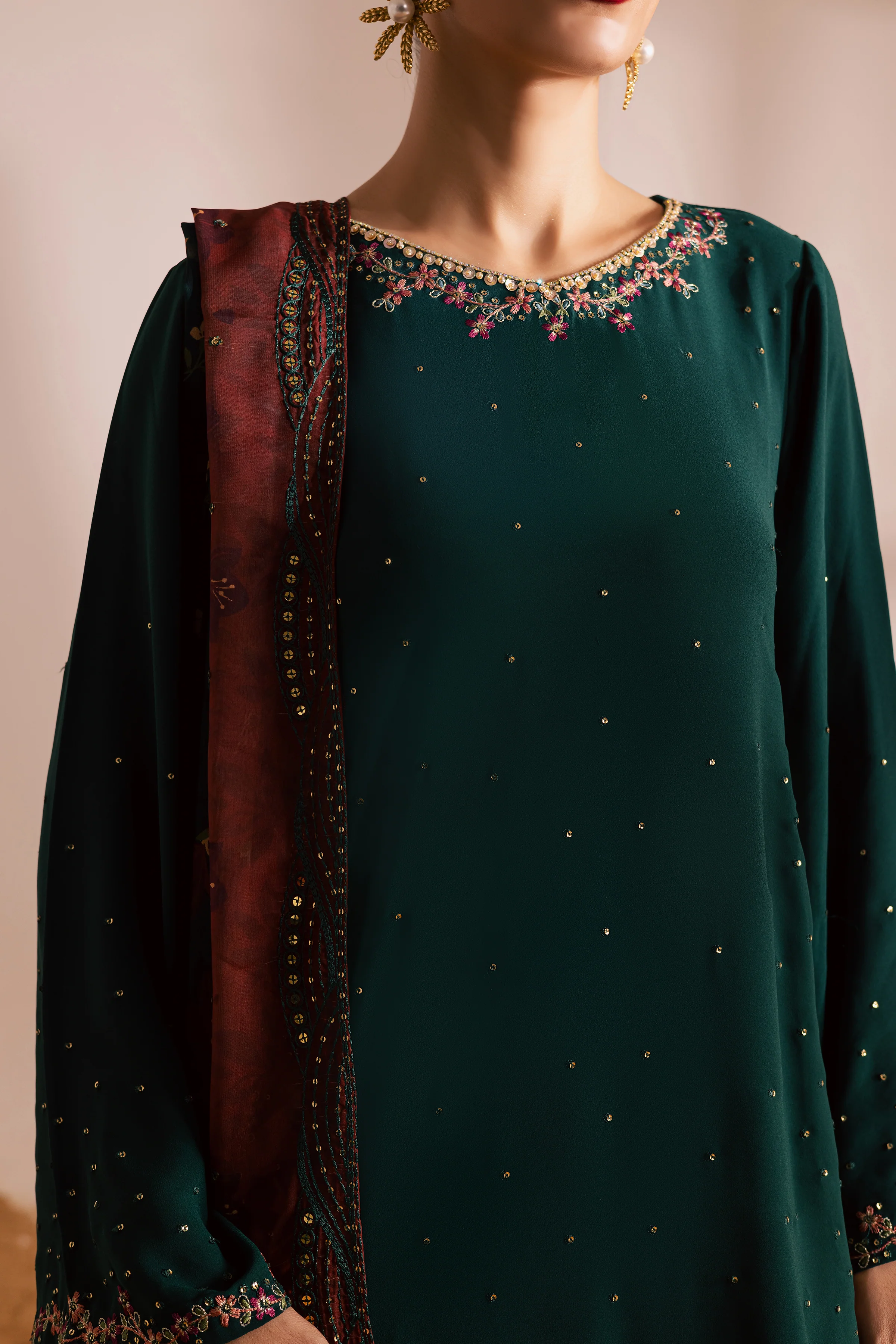 Valeria 3Pc - Festive Luxe Pret - Image 8