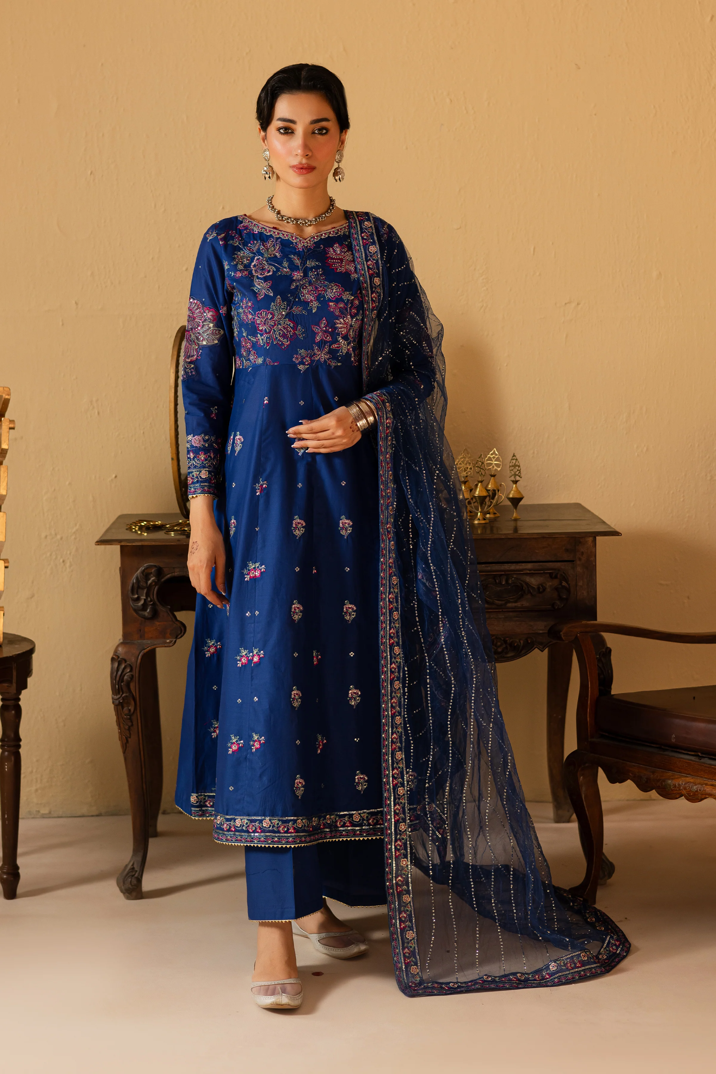 Vivien 3pc - Festive Eid Pret - Image 5